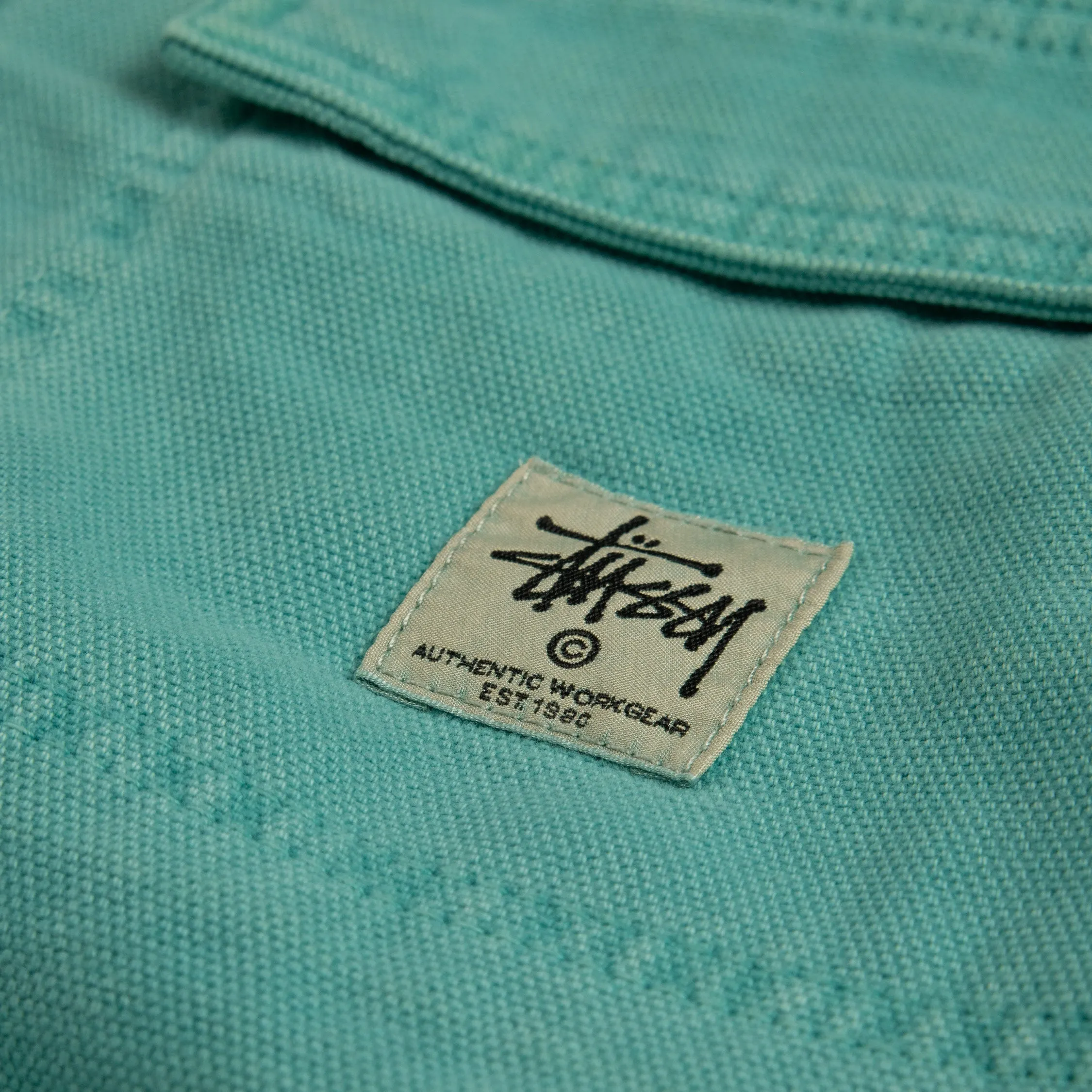 Stussy Washed Canvas Shop Jacket sold by Asphalt Gold product image thumbnail 2