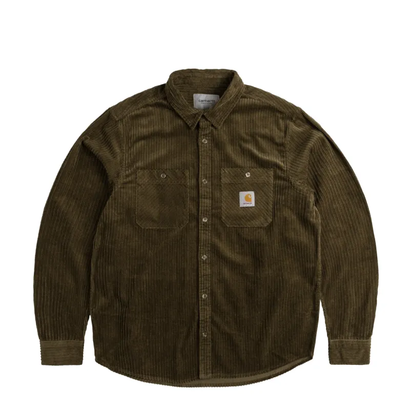 Carhartt WIP L/S Rhodes Shirt sold by Asphalt Gold