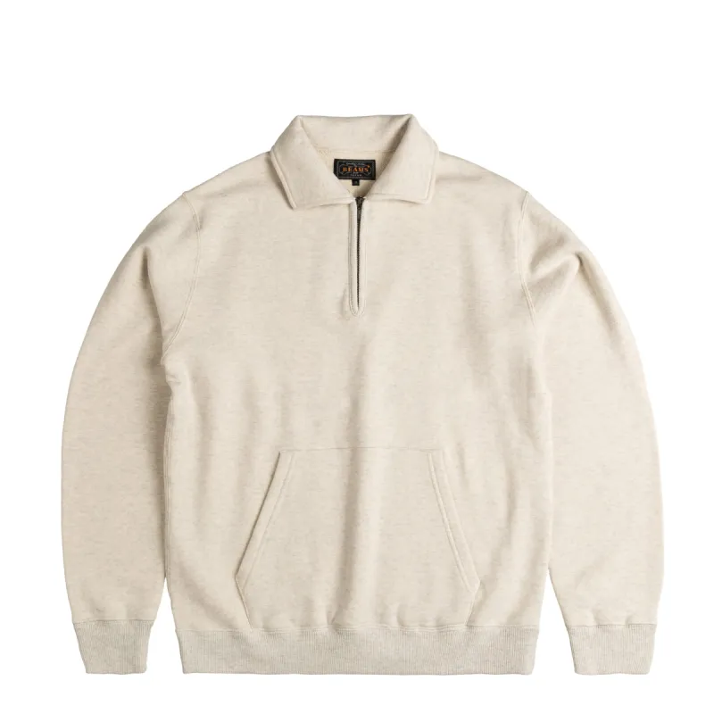 Beams Plus Sweat Half-Zip sold by Asphalt Gold
