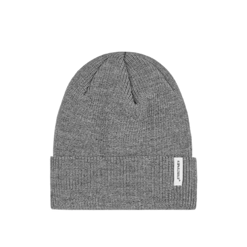 Asphaltgold Ribbed Merino Beanie sold by Asphalt Gold