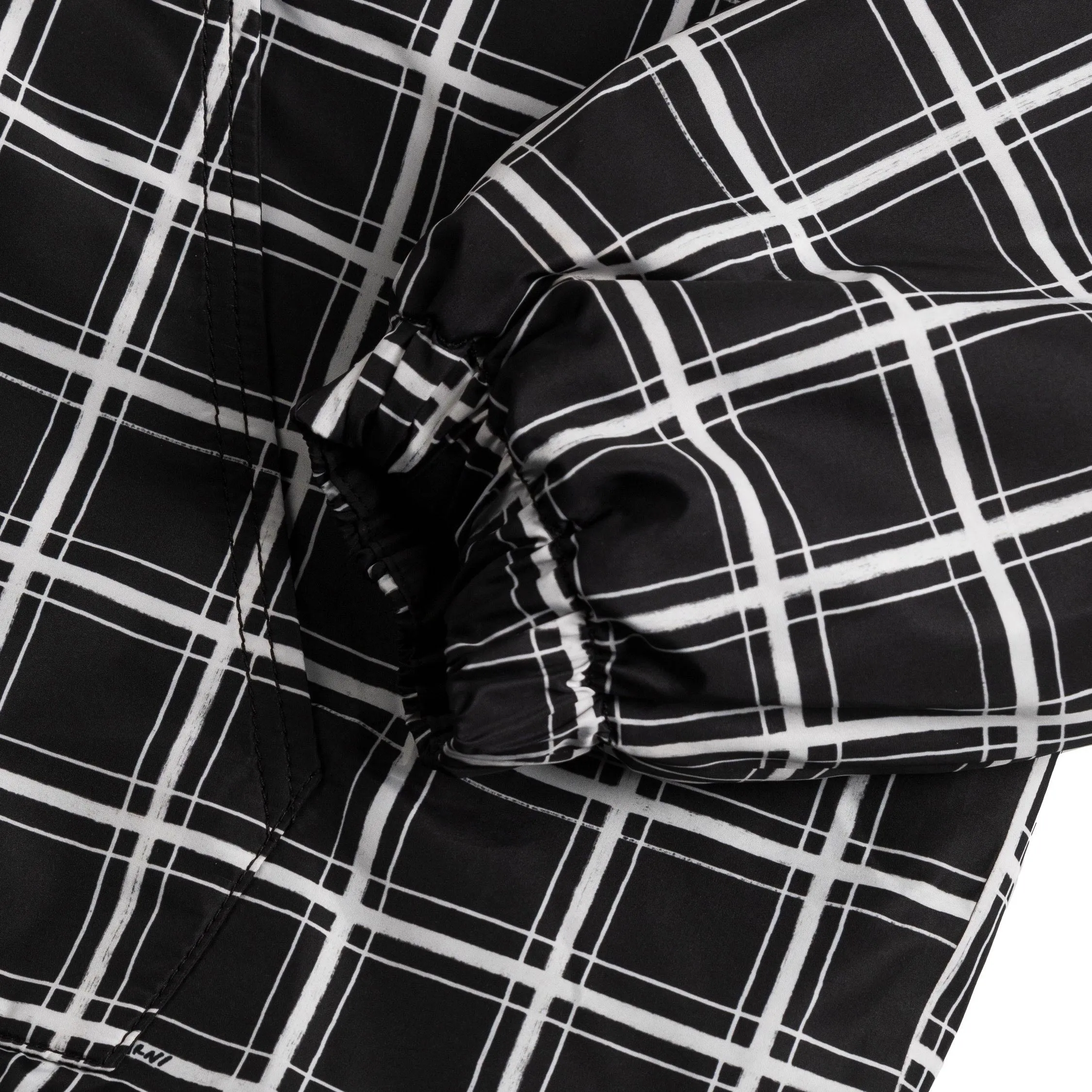 Marni Big Check Nylon Fleece Jacket sold by Asphalt Gold product image thumbnail 4