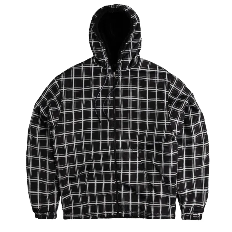 Marni Big Check Nylon Fleece Jacket sold by Asphalt Gold