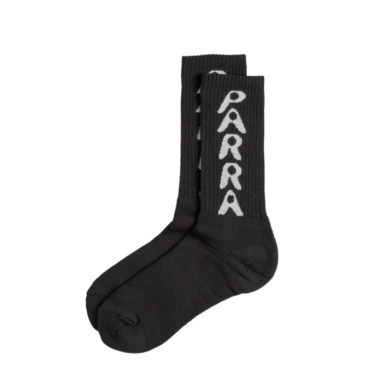 By Parra Hole Logo Crew Socks sold by Asphalt Gold