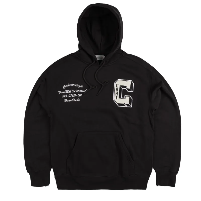 Carhartt WIP Hooded Brown Ducks Sweat sold by Asphalt Gold