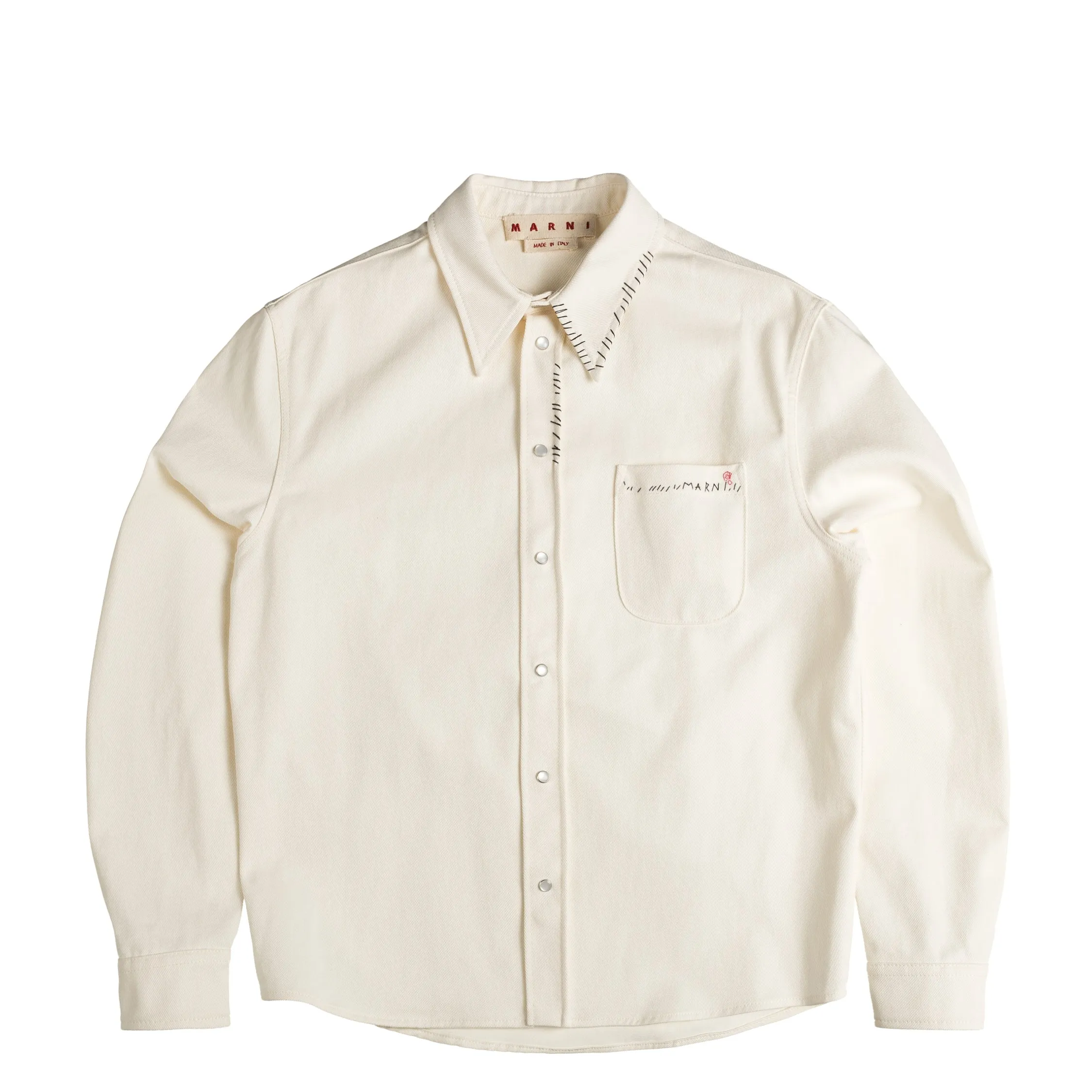 Marni Drill Shirt sold by Asphalt Gold