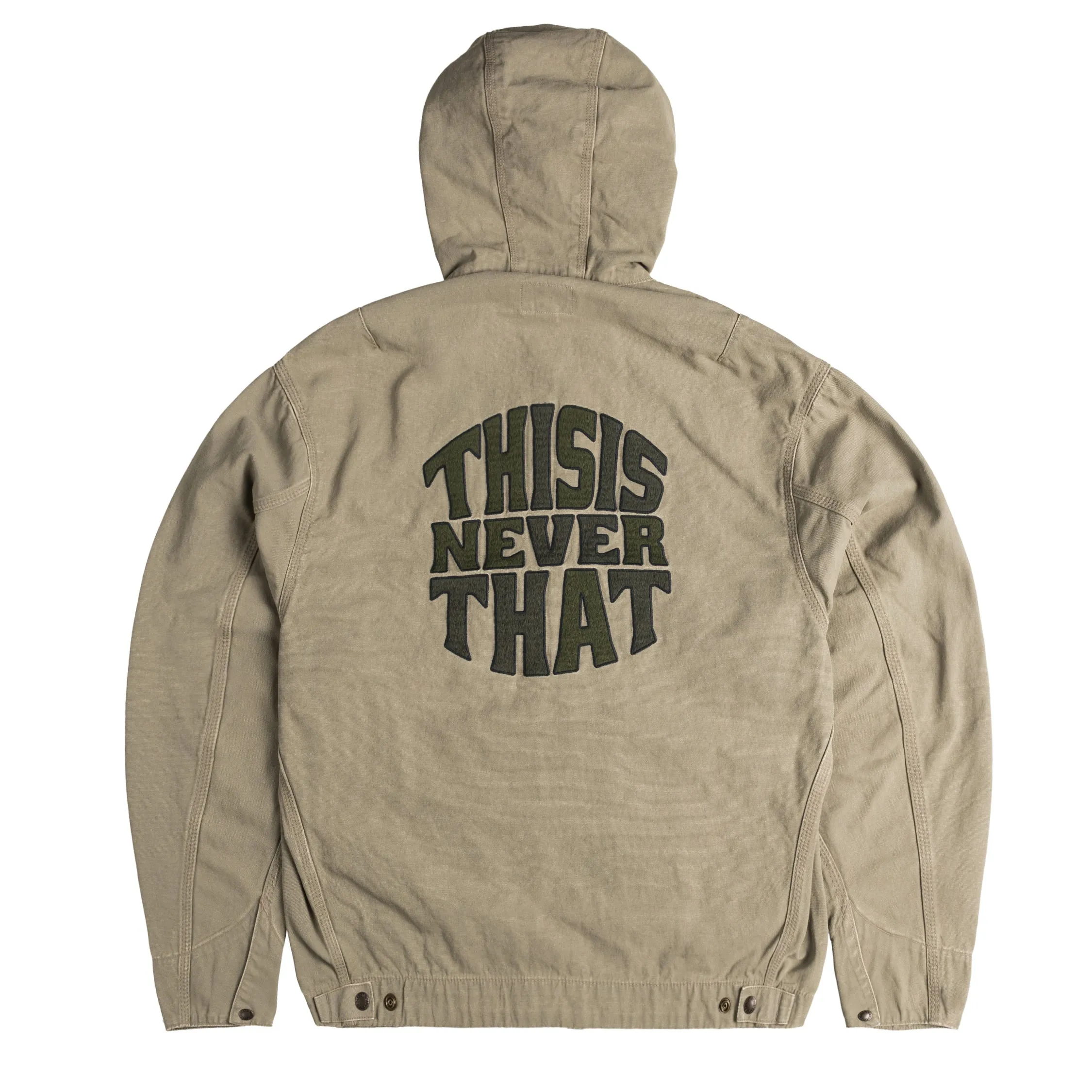 thisisneverthat Washed Carpenter Jacket sold by Asphalt Gold product image thumbnail 3