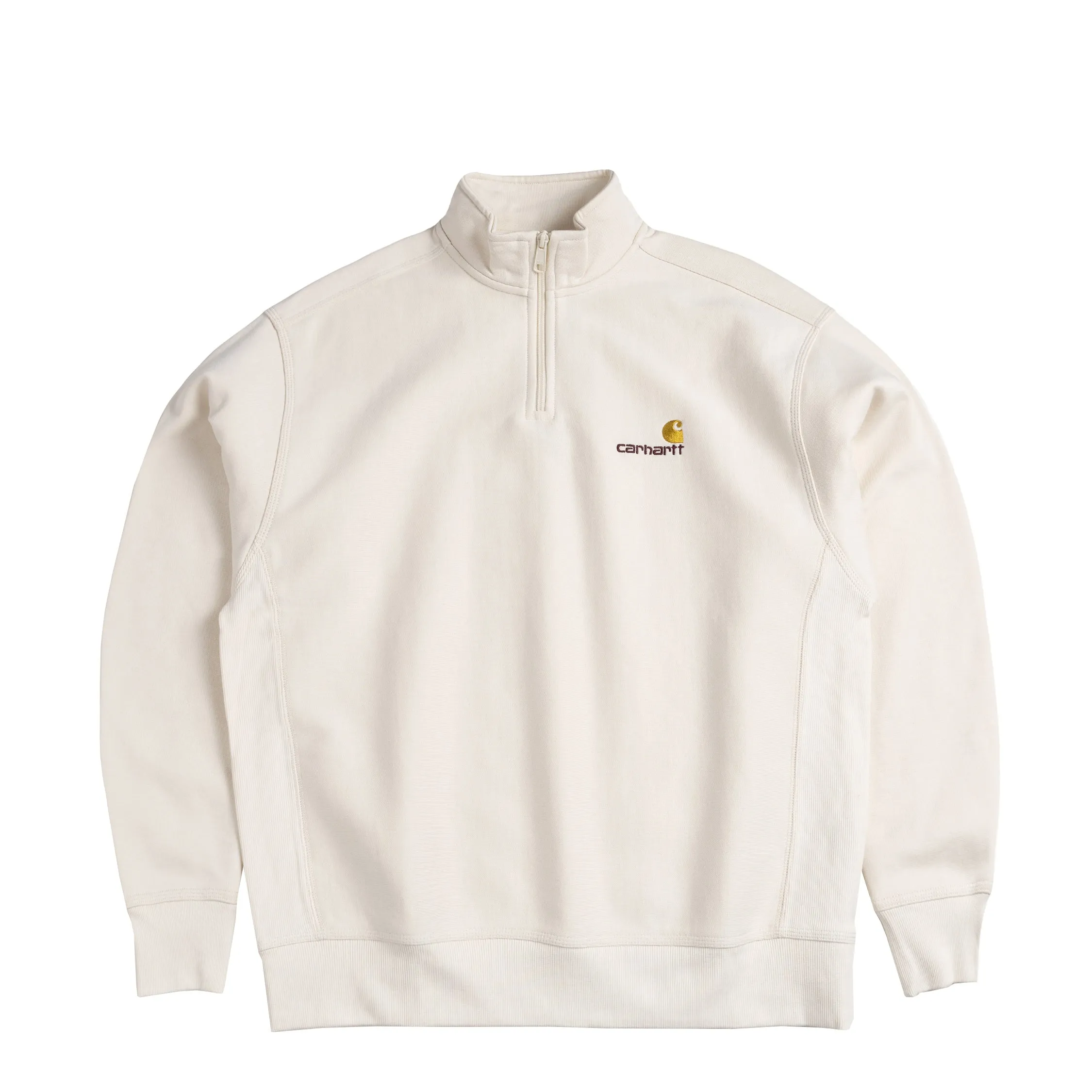 Carhartt WIP American Script Half Zip sold by Asphalt Gold