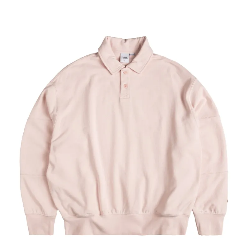 Vans Premium Collared Long Sleeve Rugby Shirt sold by Asphalt Gold