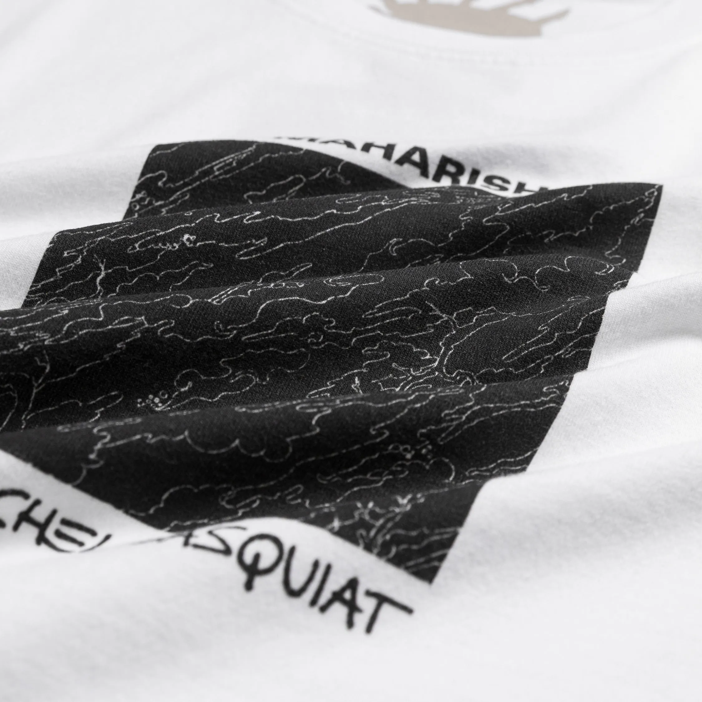 Maharishi x Jean-Michel Basquiat Camo Box T-Shirt sold by Asphalt Gold product image thumbnail 3