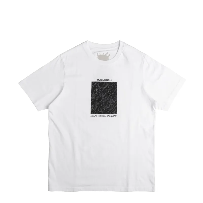 Maharishi x Jean-Michel Basquiat Camo Box T-Shirt sold by Asphalt Gold