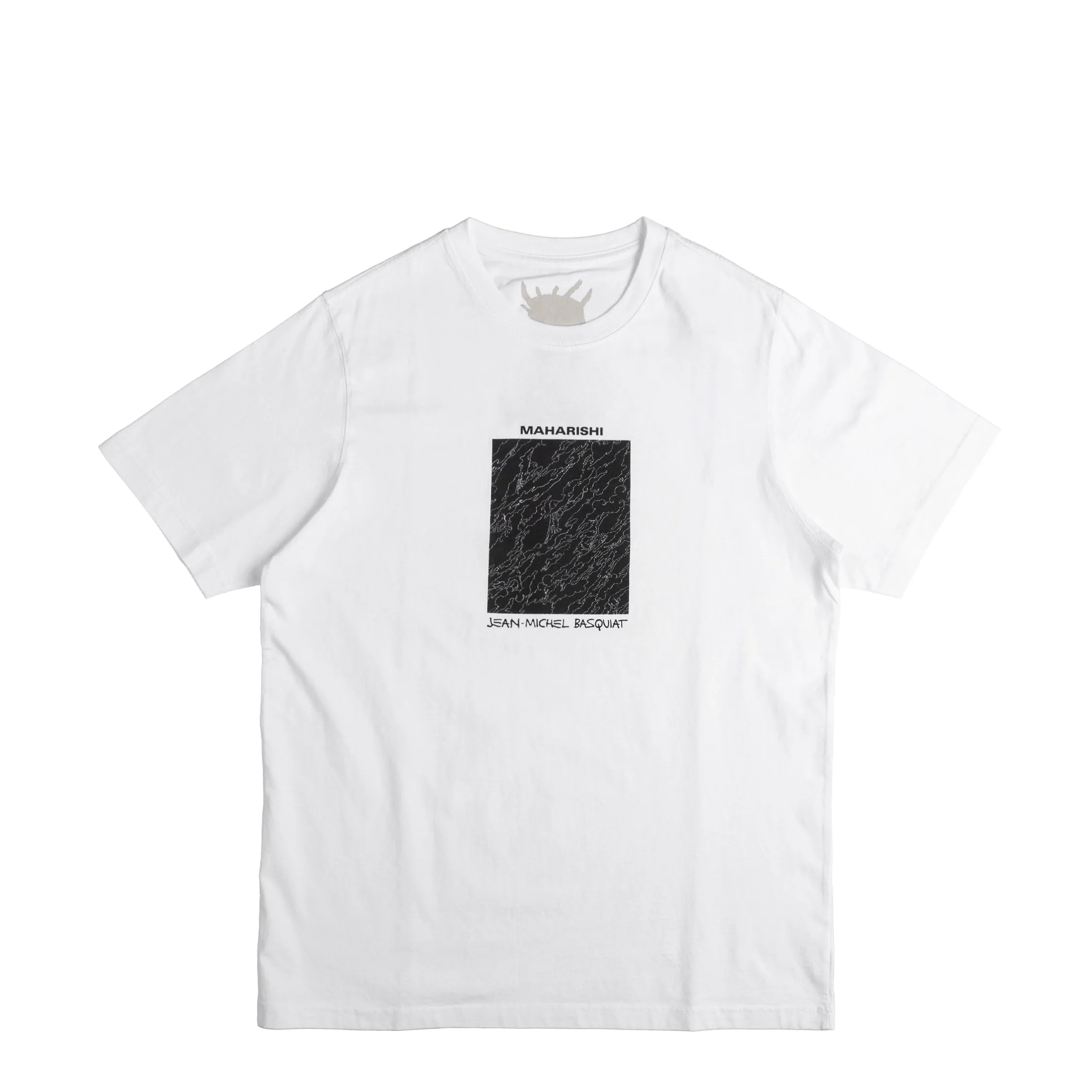 Maharishi x Jean-Michel Basquiat Camo Box T-Shirt sold by Asphalt Gold