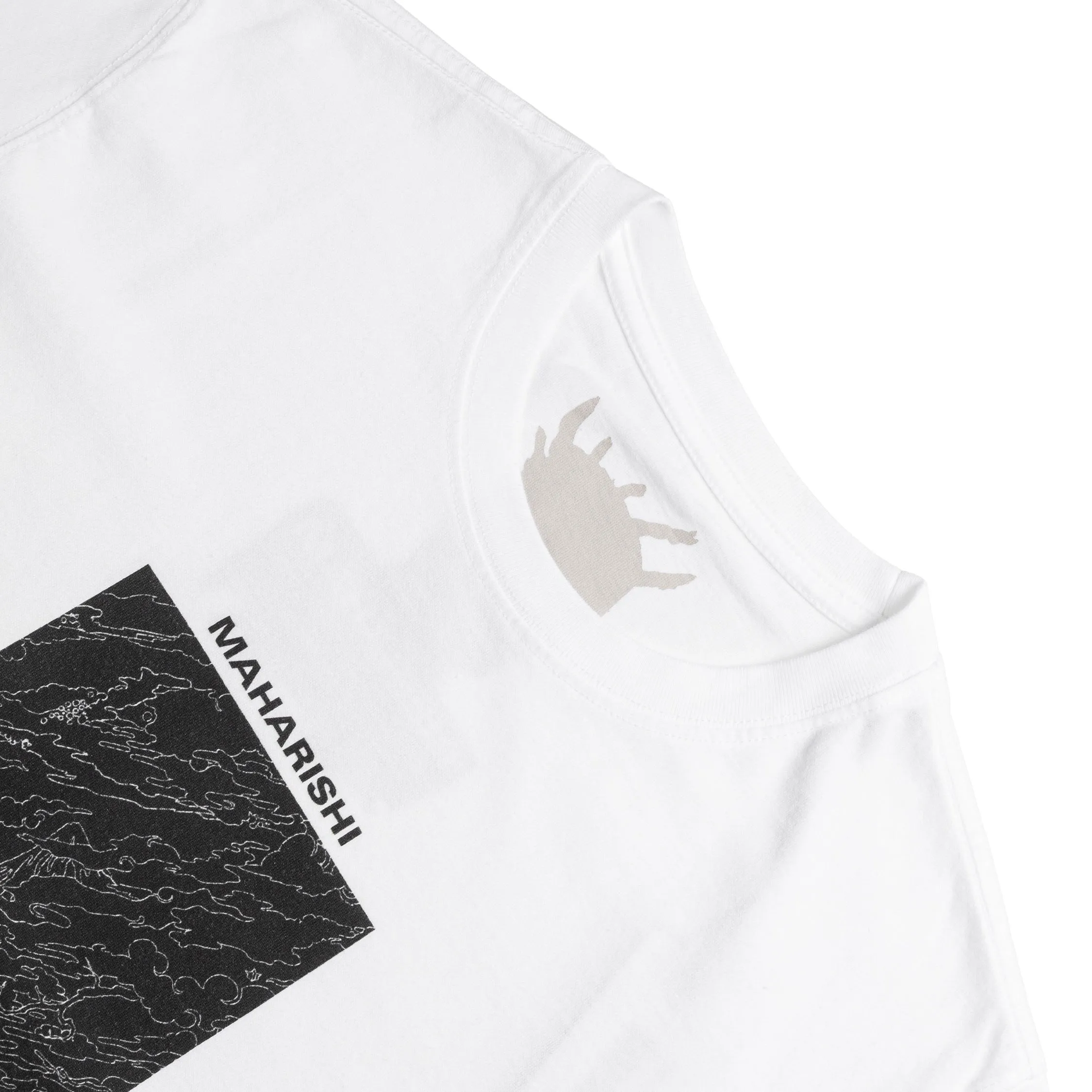 Maharishi x Jean-Michel Basquiat Camo Box T-Shirt sold by Asphalt Gold product image thumbnail 4