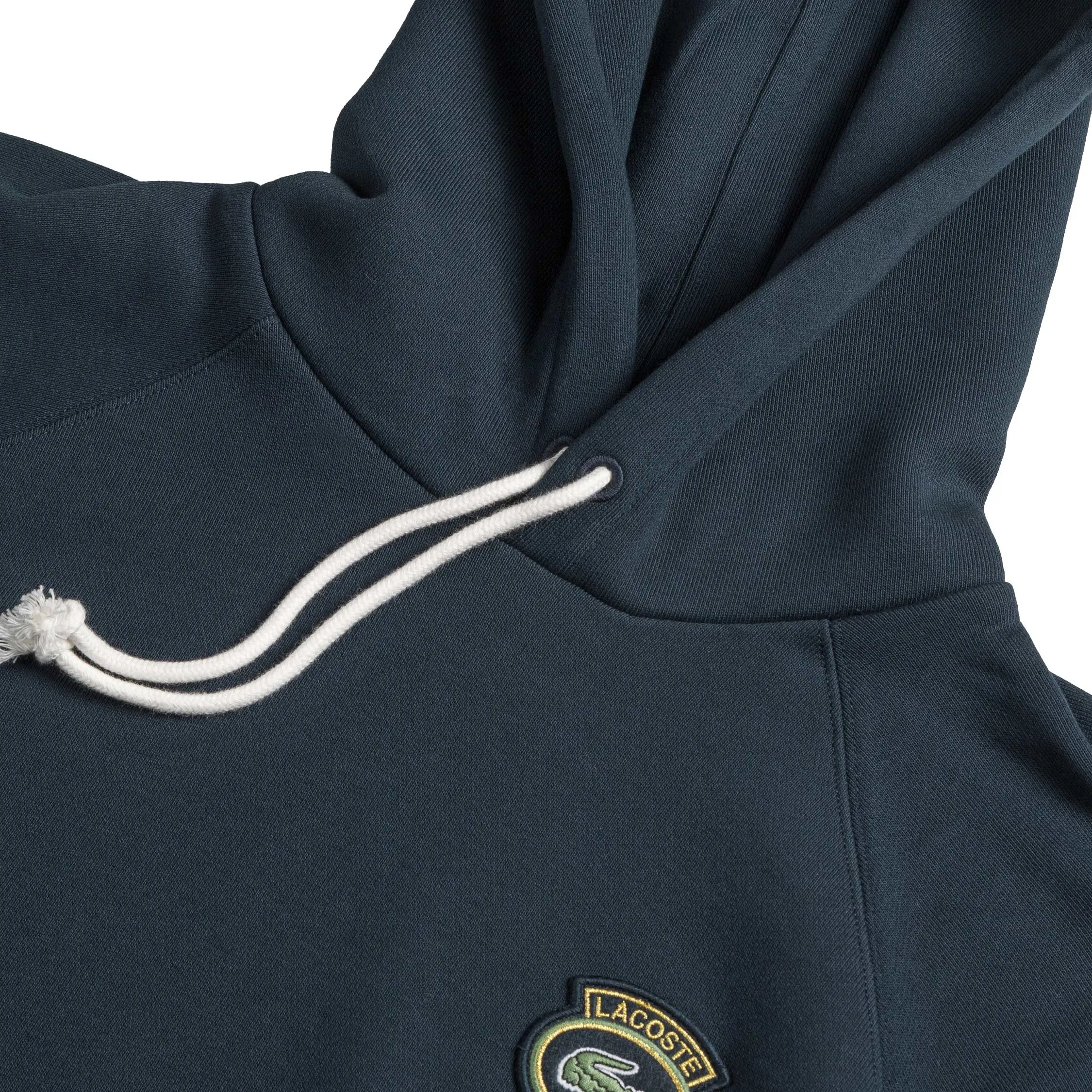 Lacoste Heritage Badge Fleece Hoodie sold by Asphalt Gold product image thumbnail 4