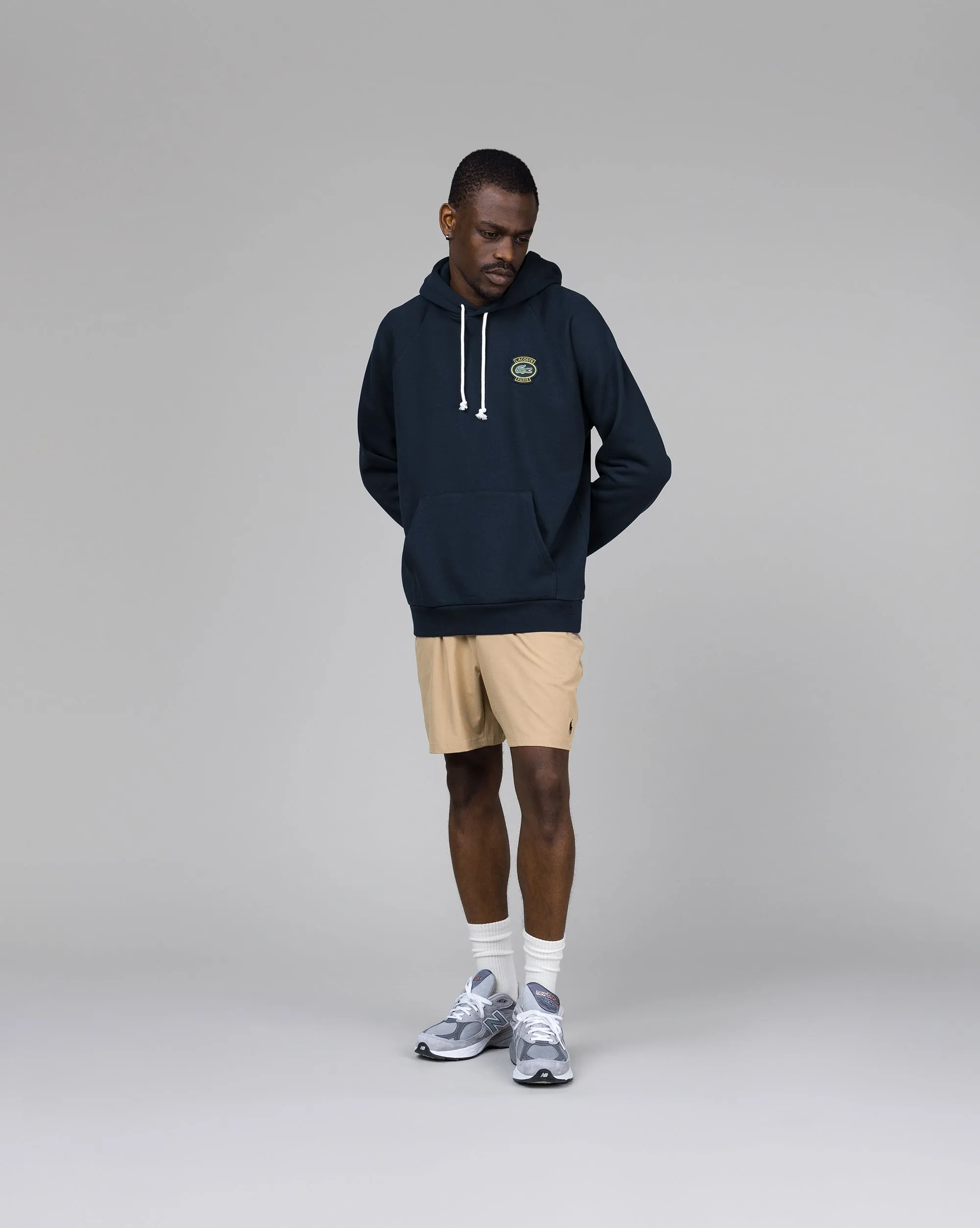 Lacoste Heritage Badge Fleece Hoodie sold by Asphalt Gold product image thumbnail 2