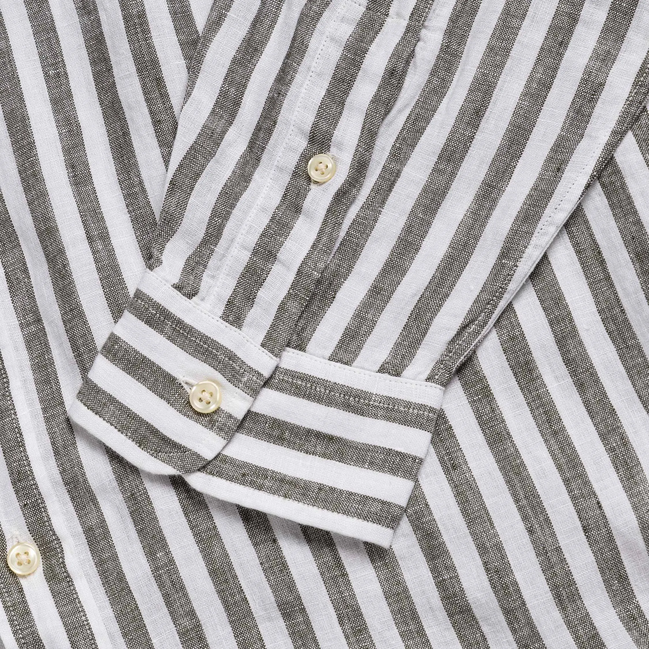 Polo Ralph Lauren Custom Fit Striped Linen Shirt sold by Asphalt Gold product image thumbnail 3