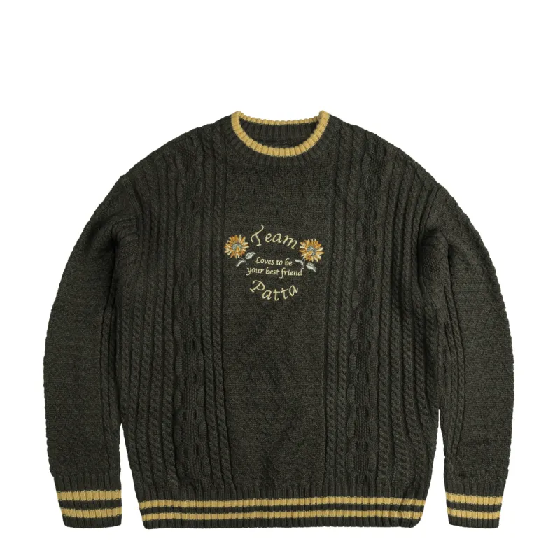 Patta Loves You Cable Knitted Sweater sold by Asphalt Gold