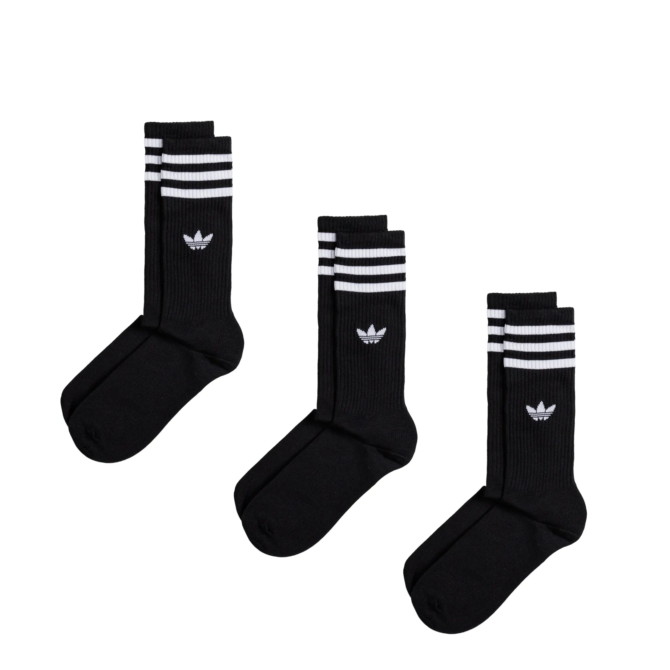 Adidas Solid Crew Socks 3 Pack sold by Asphalt Gold product image thumbnail 2