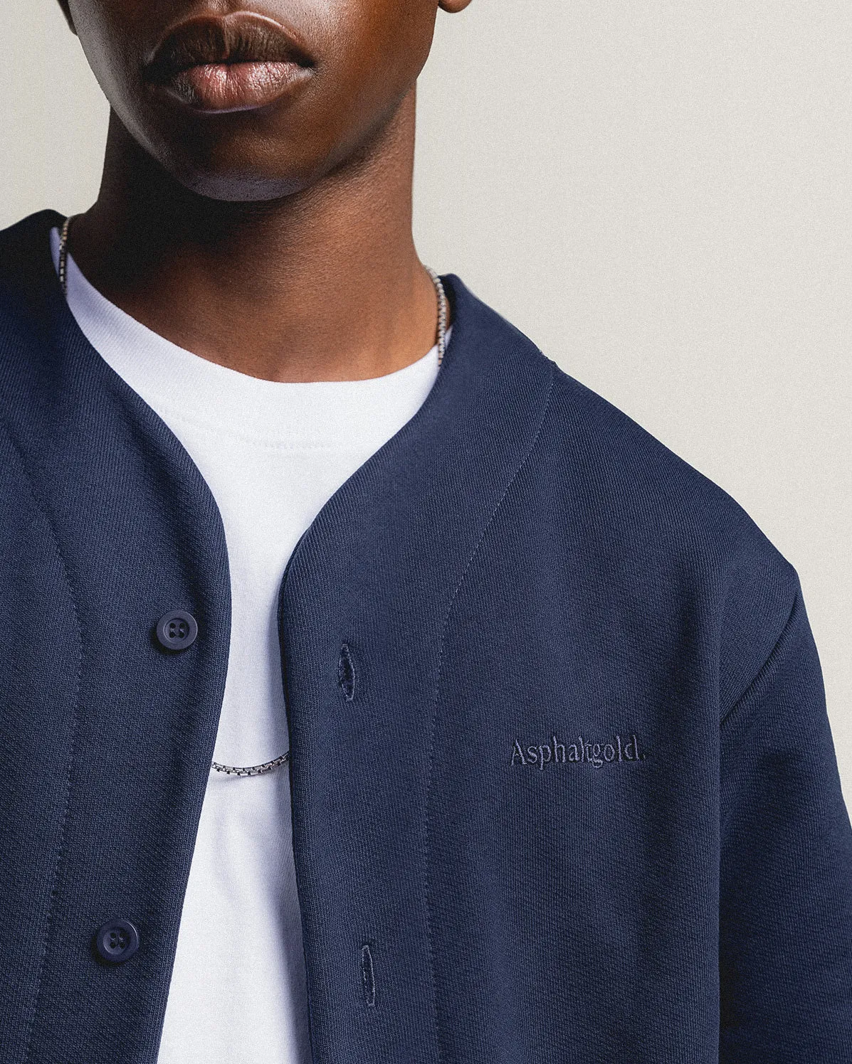 Asphaltgold Essential Sweat Baseball Shirt sold by Asphalt Gold product image thumbnail 3