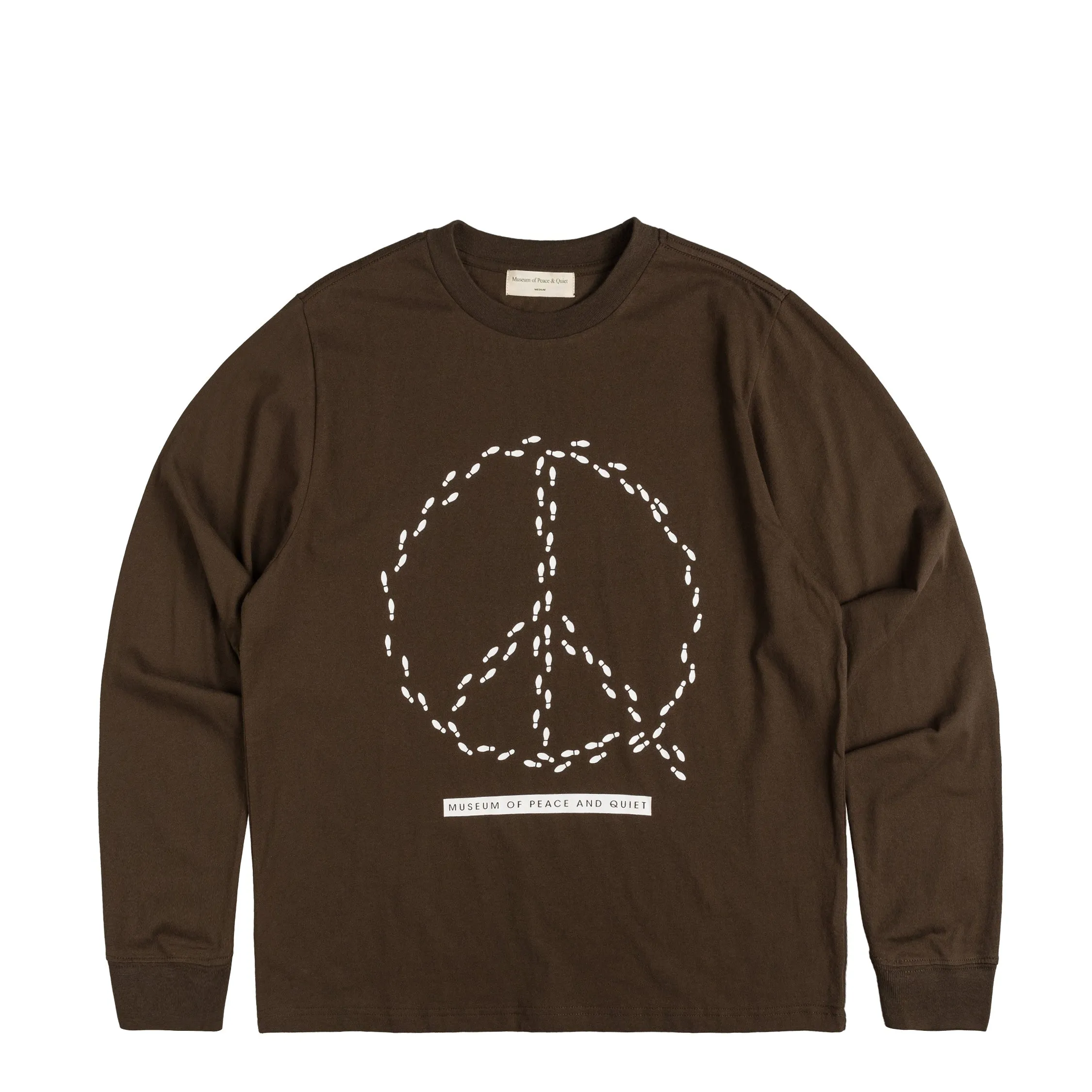 Museum of Peace & Quiet Peaceful Path Longsleeve Shirt sold by Asphalt Gold