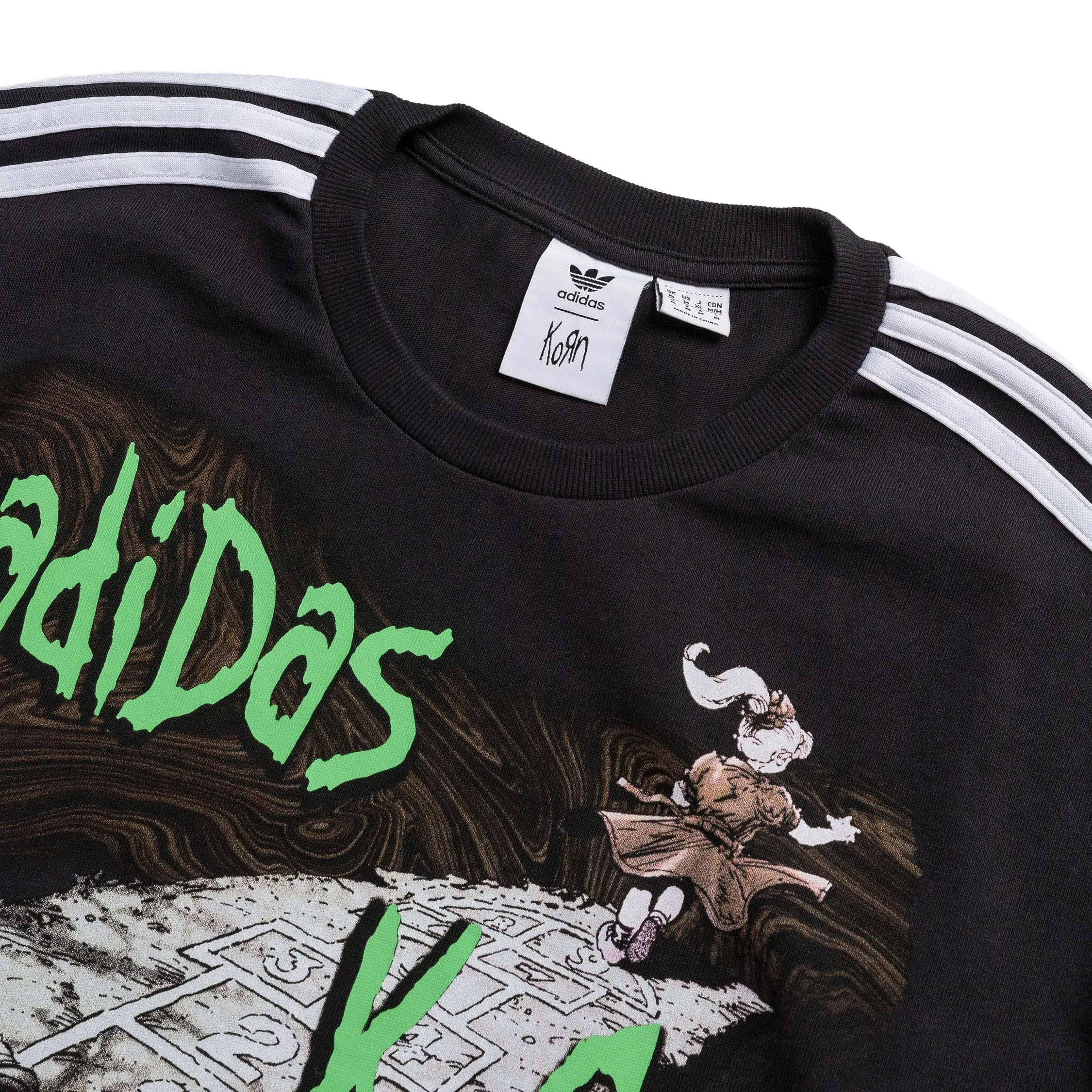 Adidas x KoRn Longsleeve sold by Asphalt Gold product image thumbnail 3