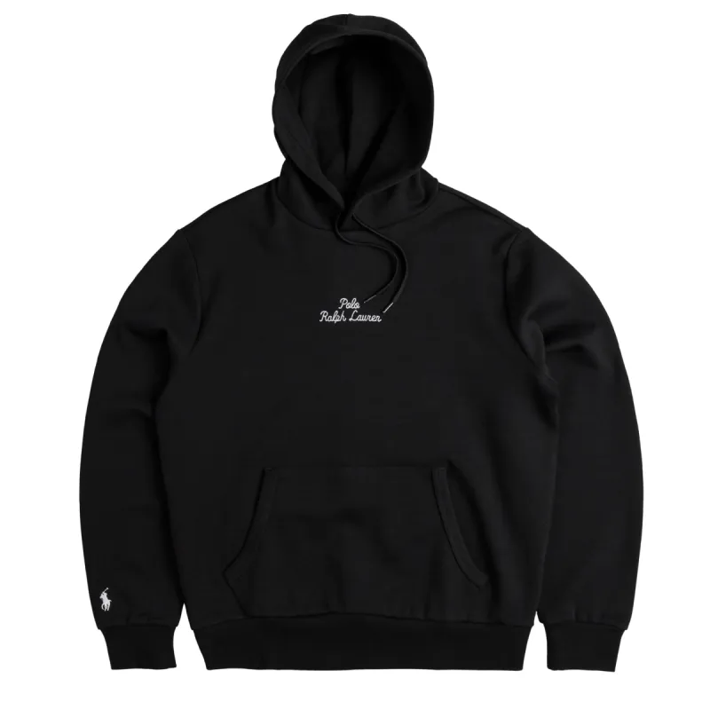 Polo Ralph Lauren Logo Double-Knit Hoodie sold by Asphalt Gold