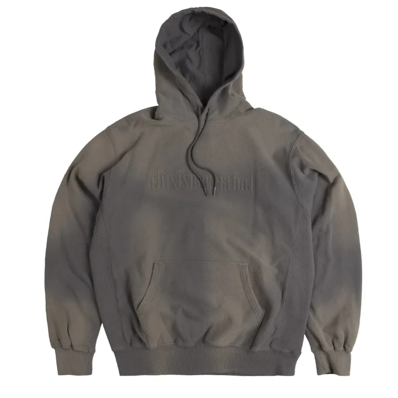 thisisneverthat Faded Embroidery Hoodie sold by Asphalt Gold