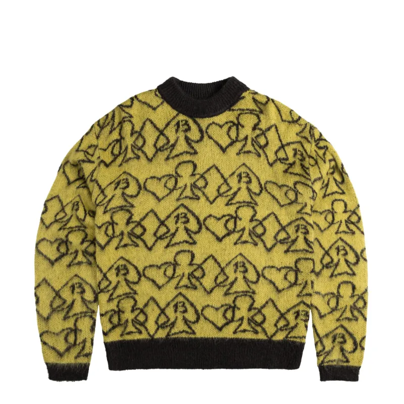 Rassvet Card Suite Crewneck Jumper sold by Asphalt Gold