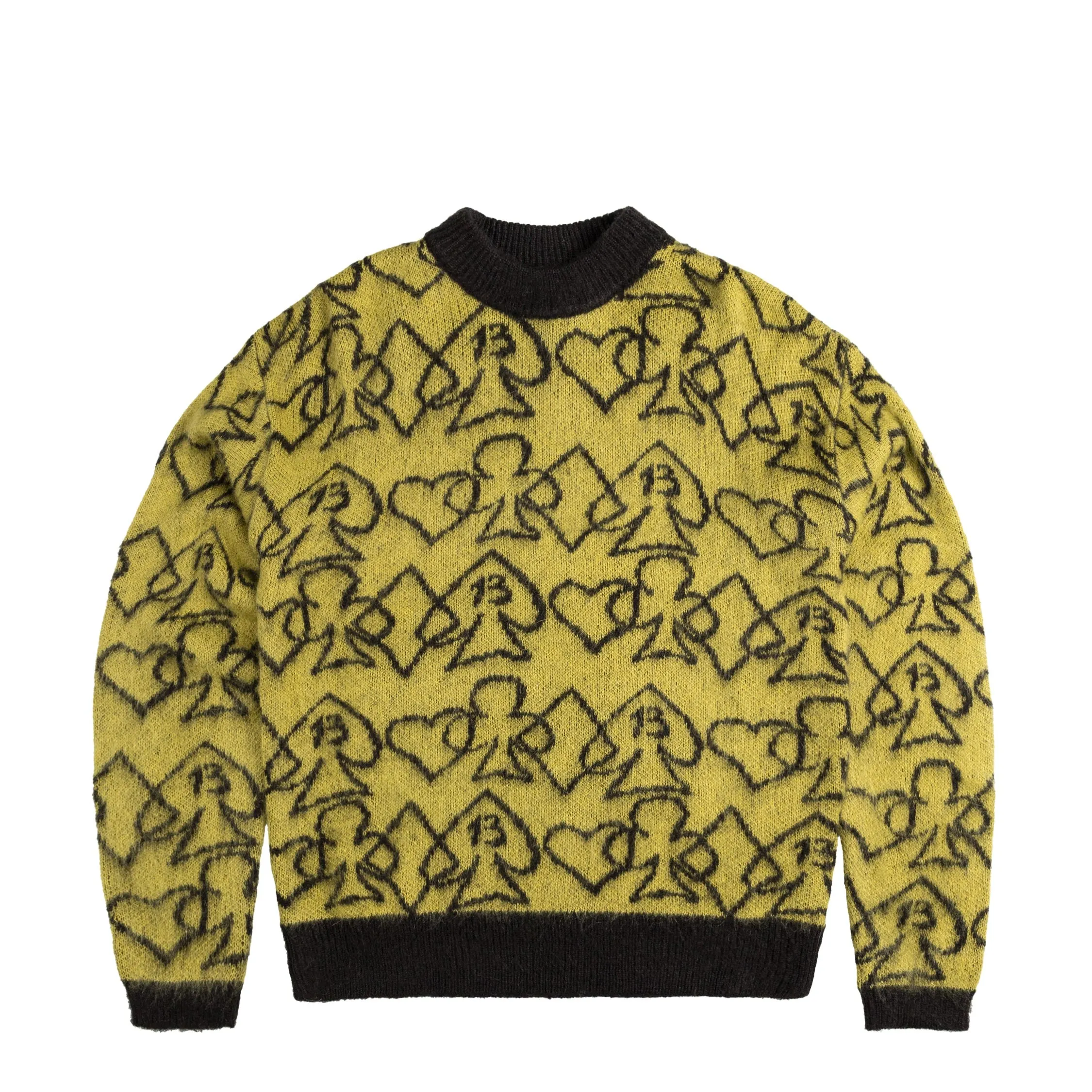 Rassvet Card Suite Crewneck Jumper sold by Asphalt Gold