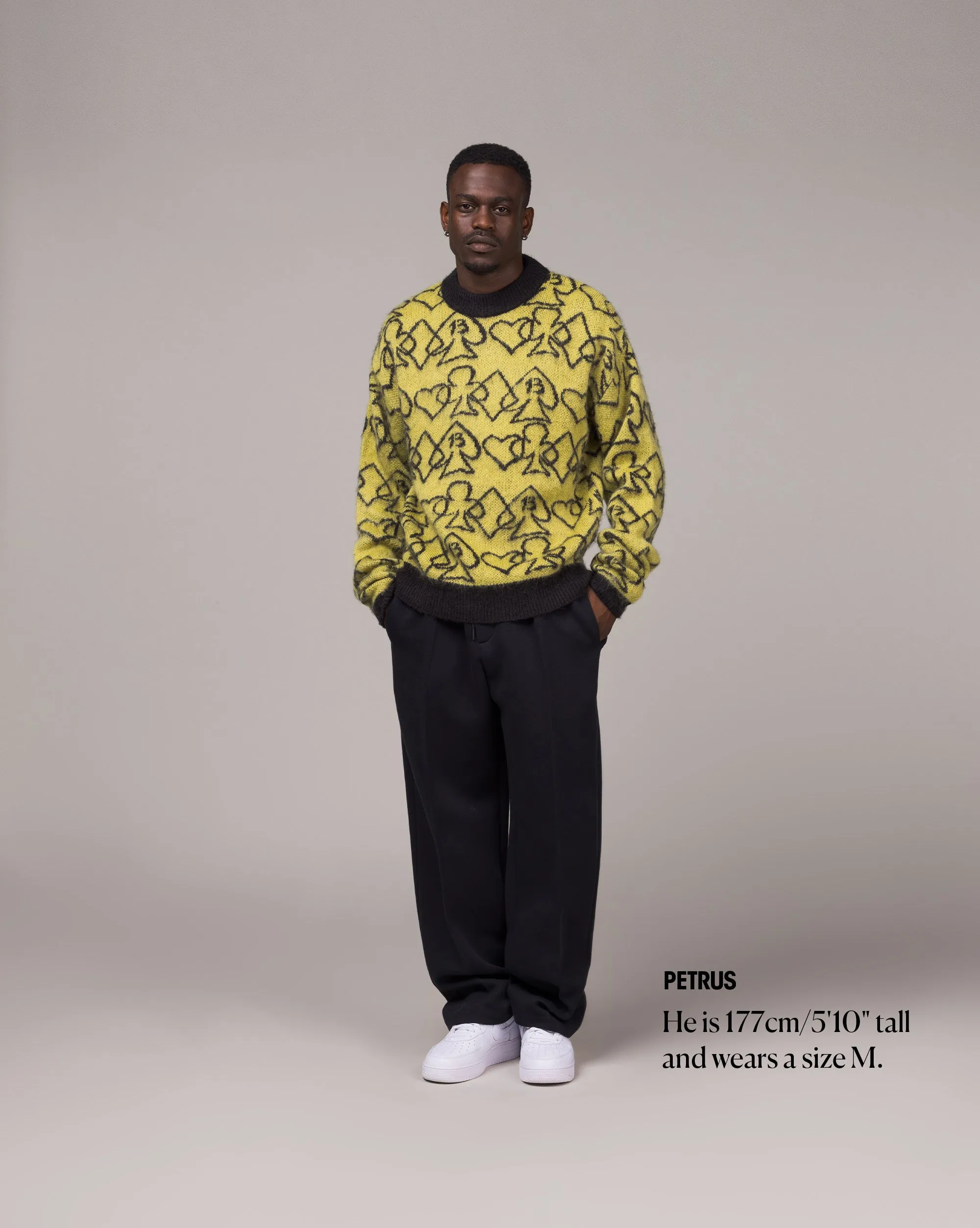 Rassvet Card Suite Crewneck Jumper sold by Asphalt Gold product image thumbnail 2