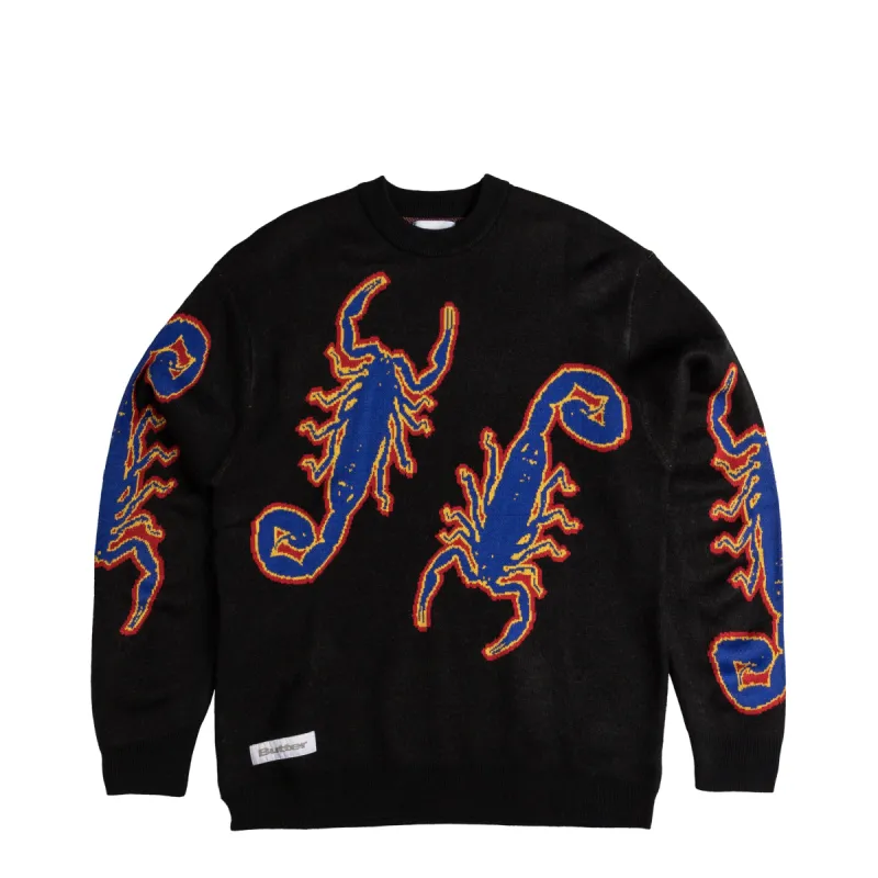 Butter Goods Scorpion Knitted Sweater sold by Asphalt Gold