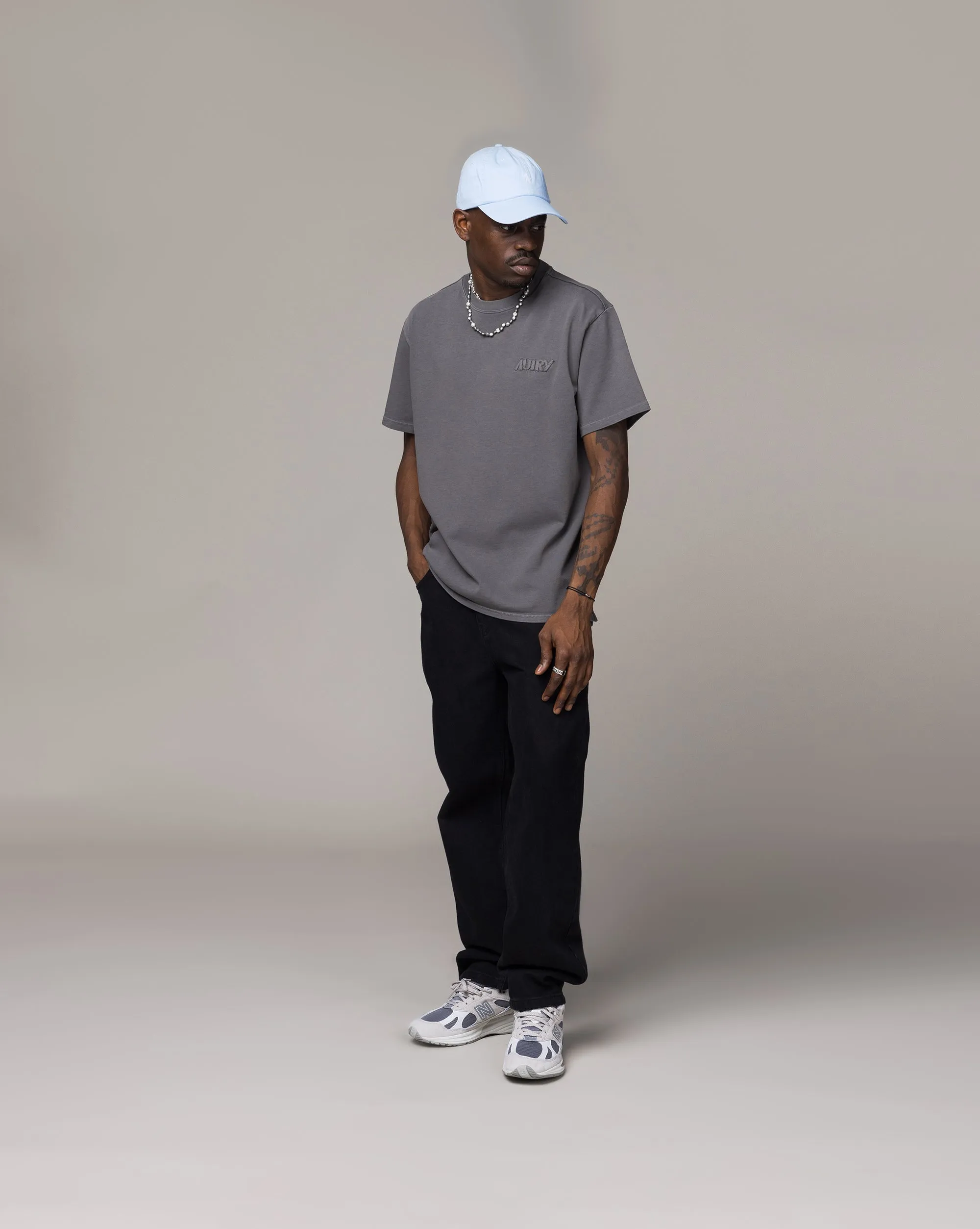 Autry Loose Fit Heavy Cotton T-Shirt sold by Asphalt Gold product image thumbnail 2