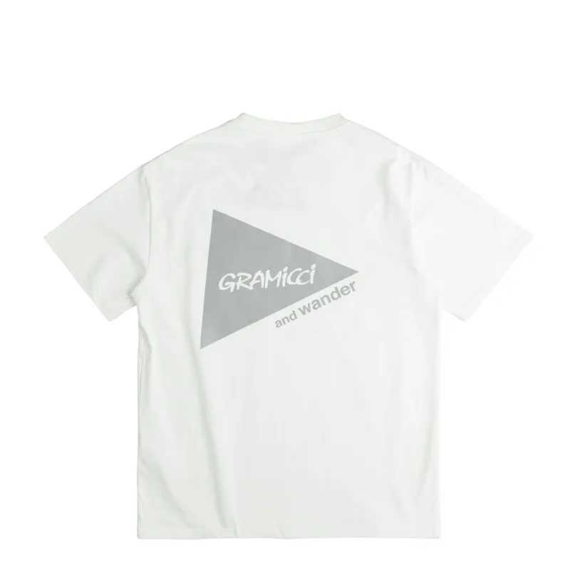 Gramicci x And Wander Backprint Tee sold by Asphalt Gold