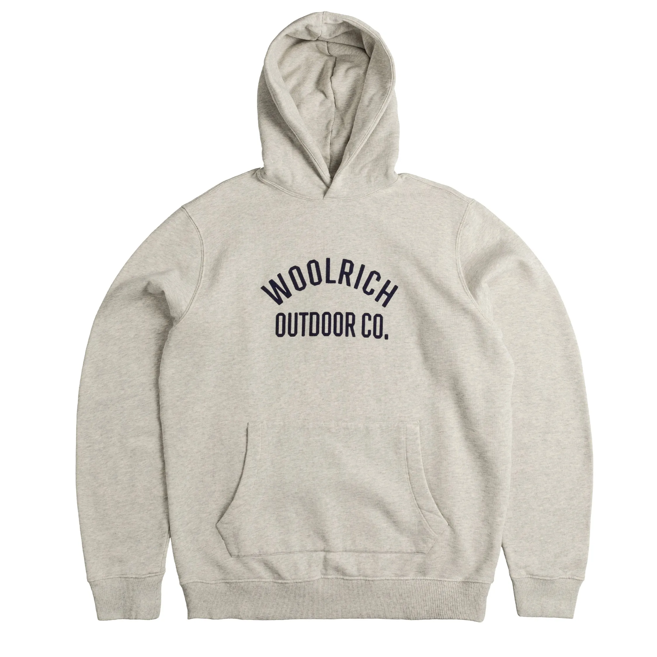 Woolrich Organic Cotton Script Hoodie sold by Asphalt Gold