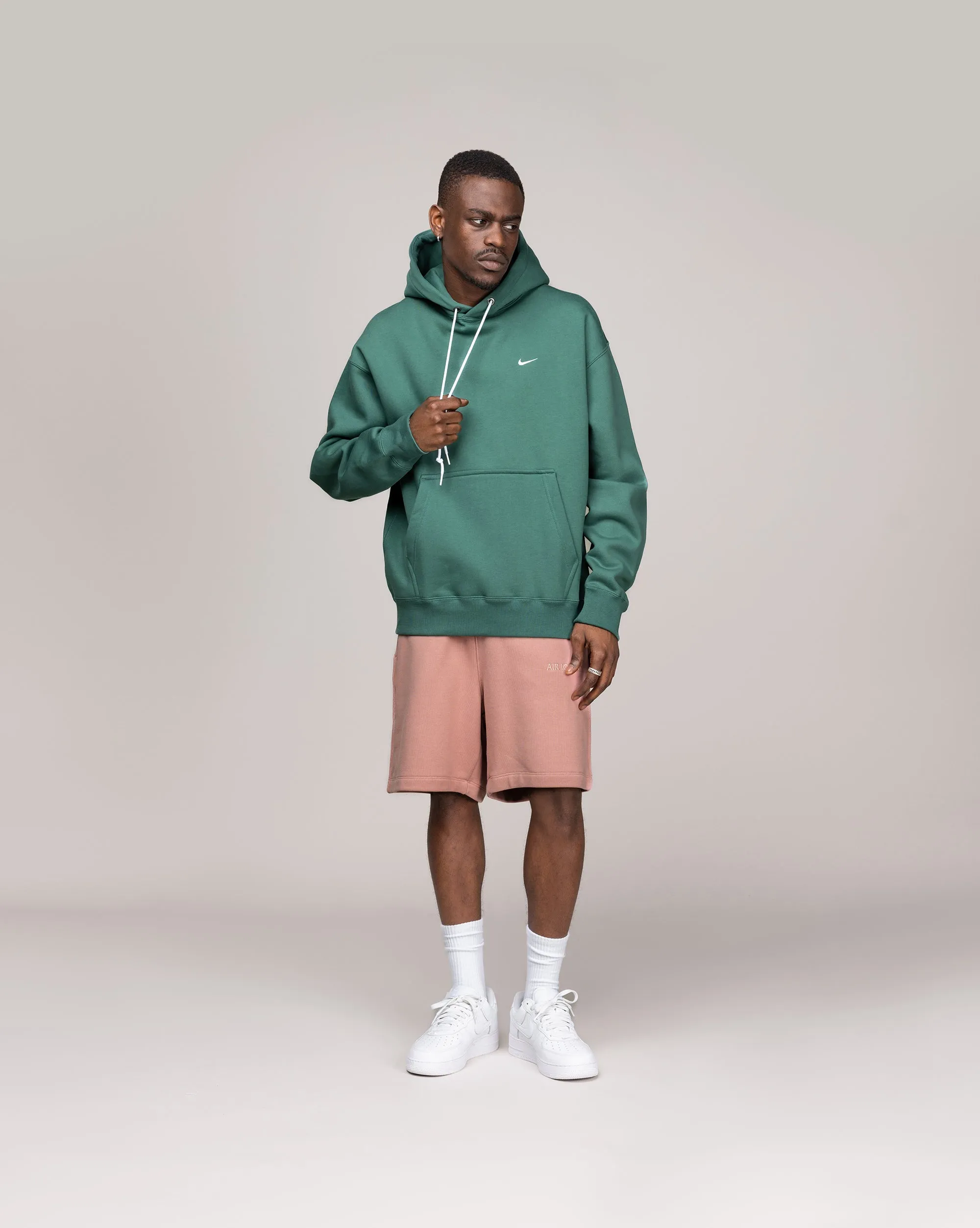 Nike Solo Swoosh Fleece Hoodie sold by Asphalt Gold product image thumbnail 2