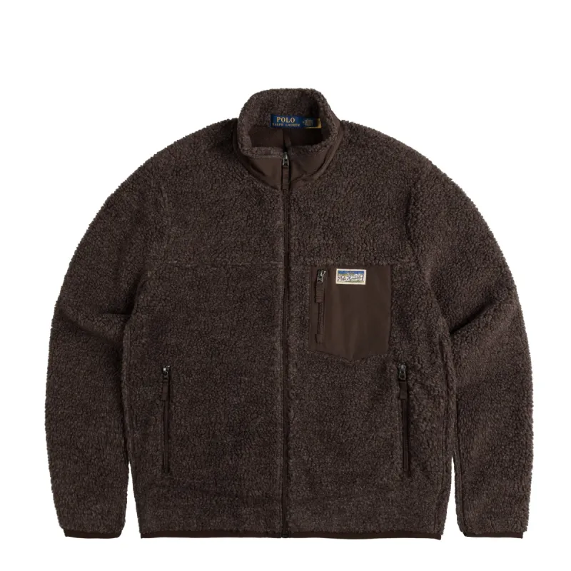 Polo Ralph Lauren Pile Fleece Jacket sold by Asphalt Gold
