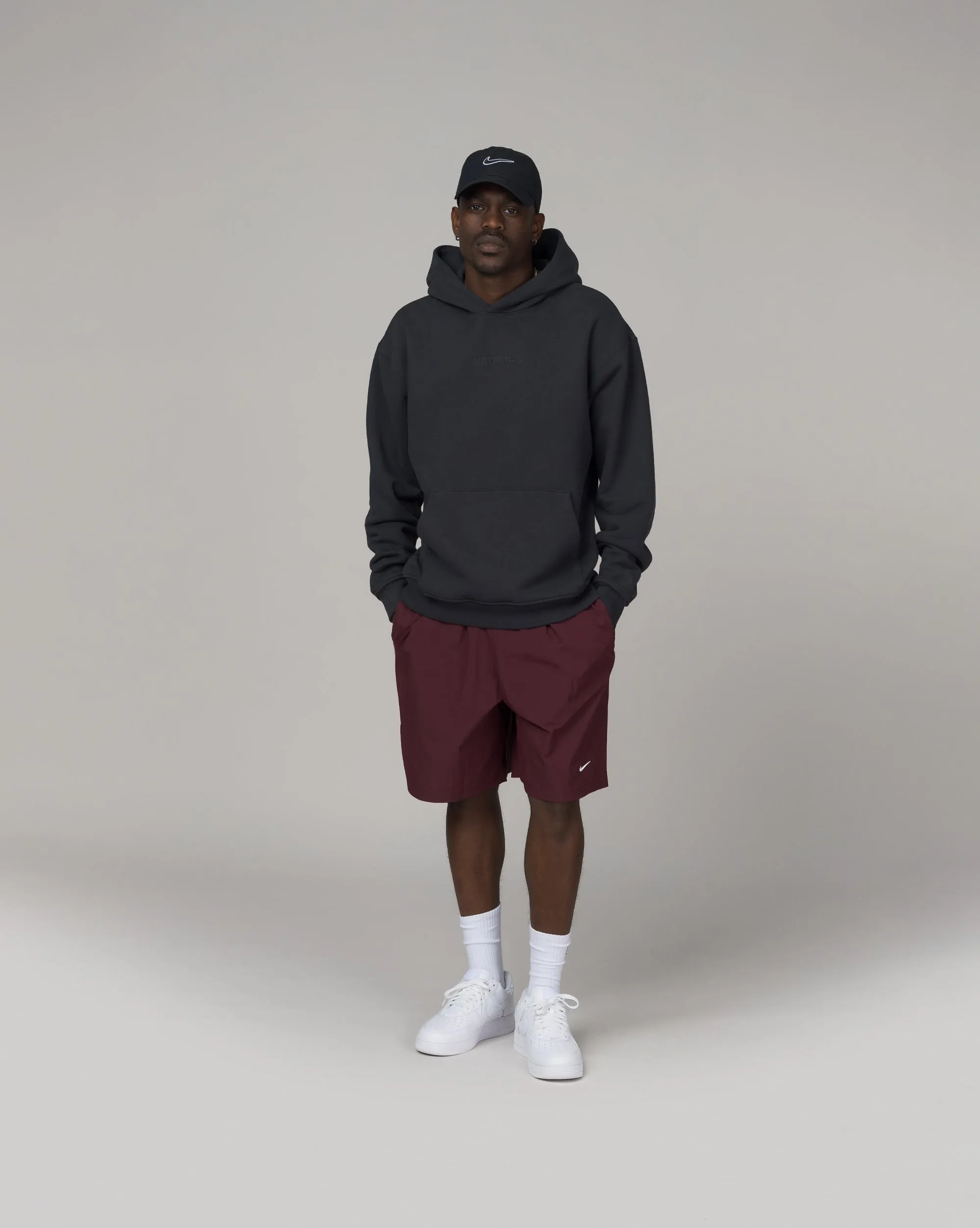 Nike Jordan Wordmark Fleece Hoodie sold by Asphalt Gold product image thumbnail 2