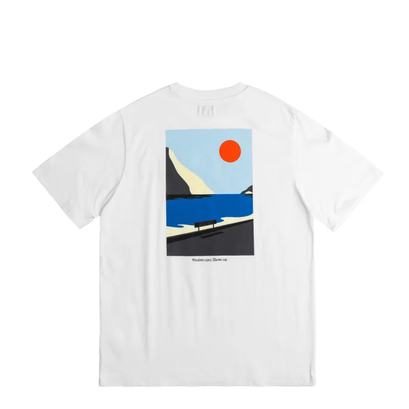 Asphaltgold *Ocean Drive* Sunset Sea T-Shirt sold by Asphalt Gold