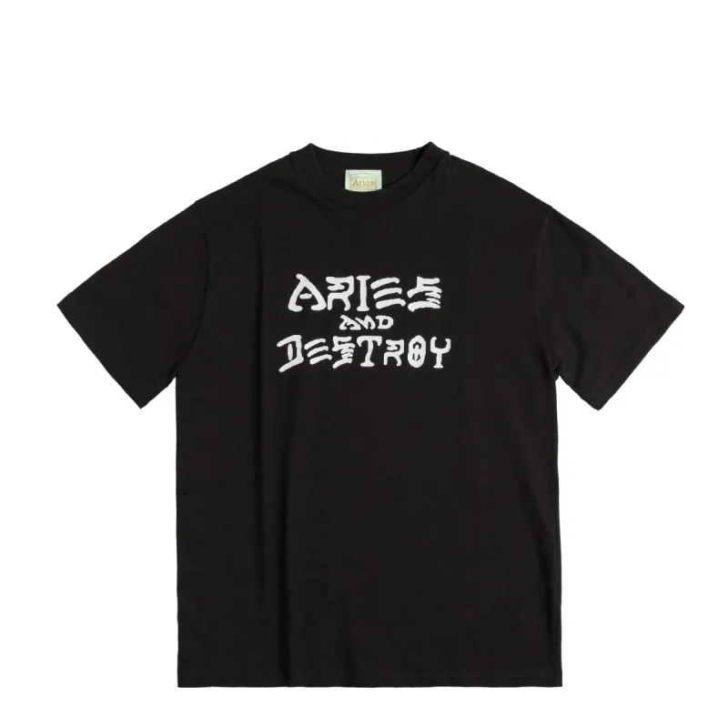 Aries Vintage Aries and Destroy Tee sold by Asphalt Gold