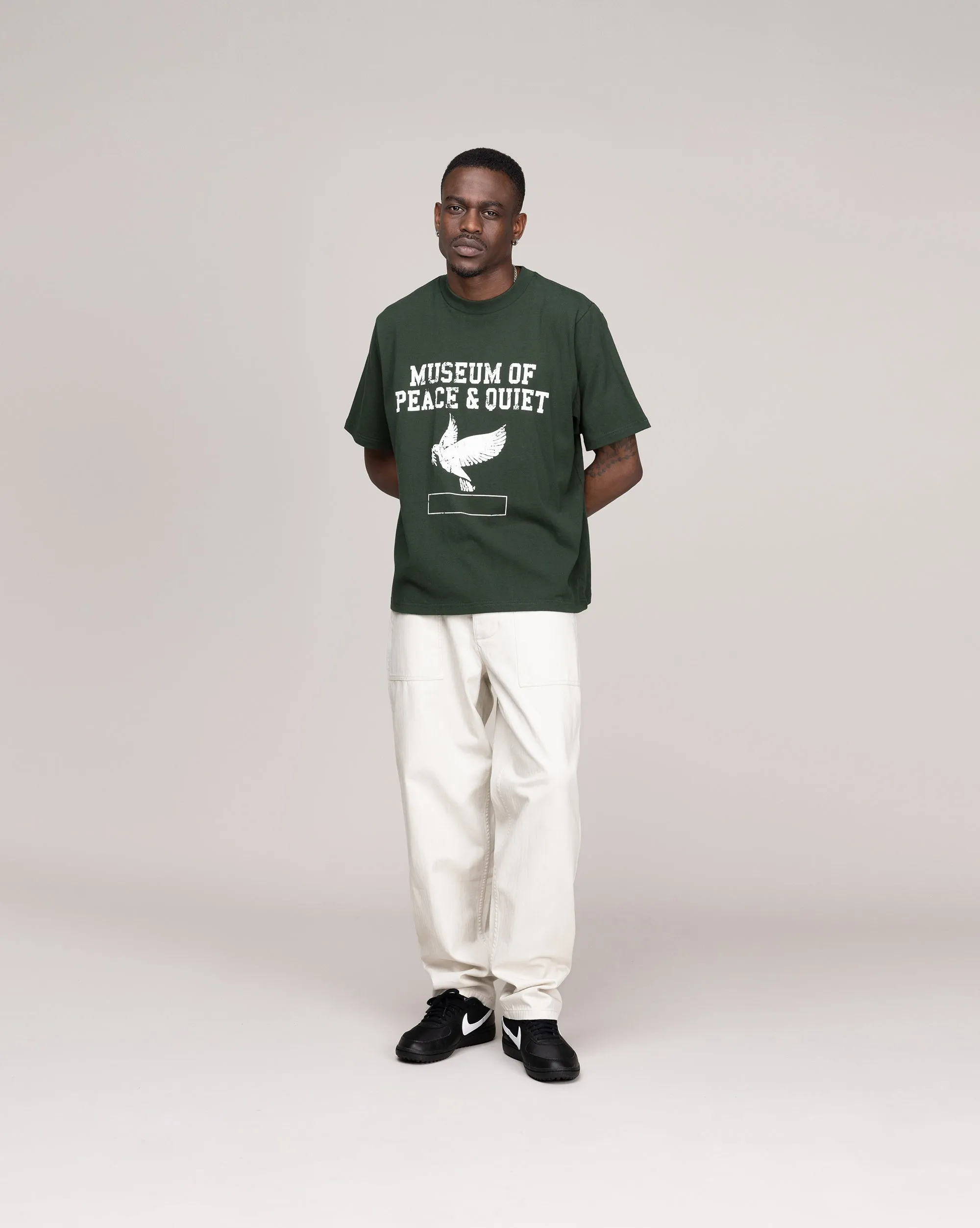 Museum of Peace & Quiet P.E. T-Shirt sold by Asphalt Gold product image thumbnail 2