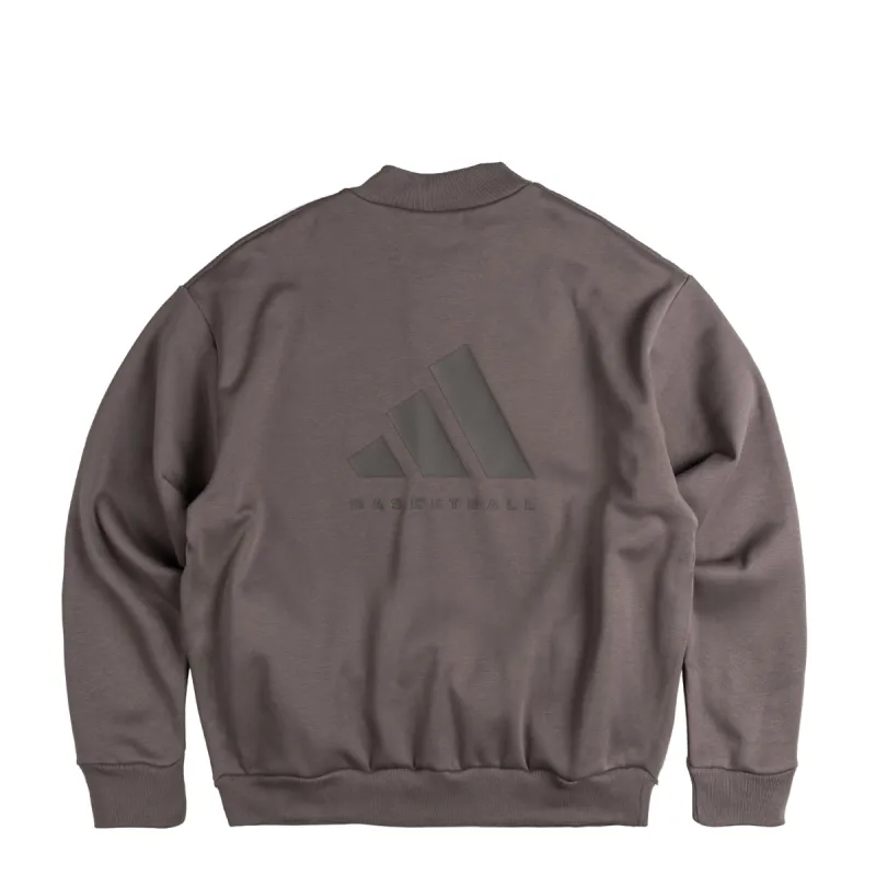 Adidas Basketball Fleece Crewneck sold by Asphalt Gold