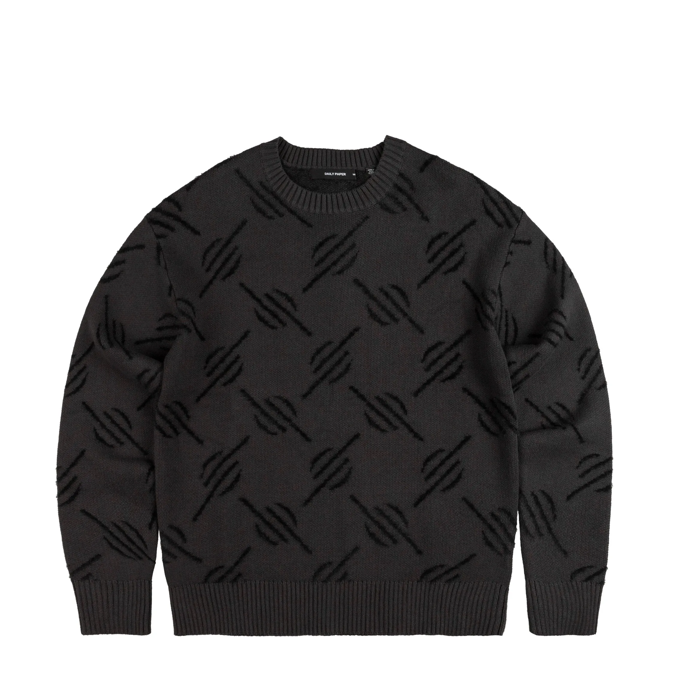 Daily Paper Tevin Monogram Knit Sweater sold by Asphalt Gold
