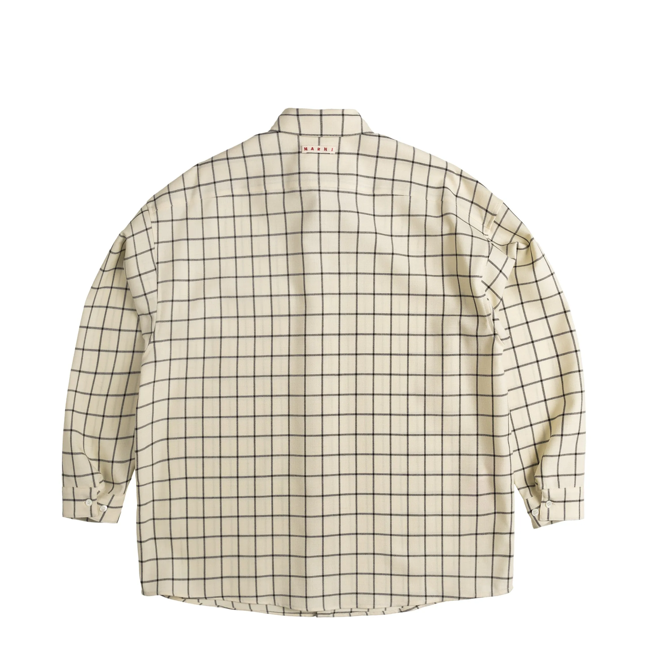 Marni Wool Check Shirt sold by Asphalt Gold product image thumbnail 2