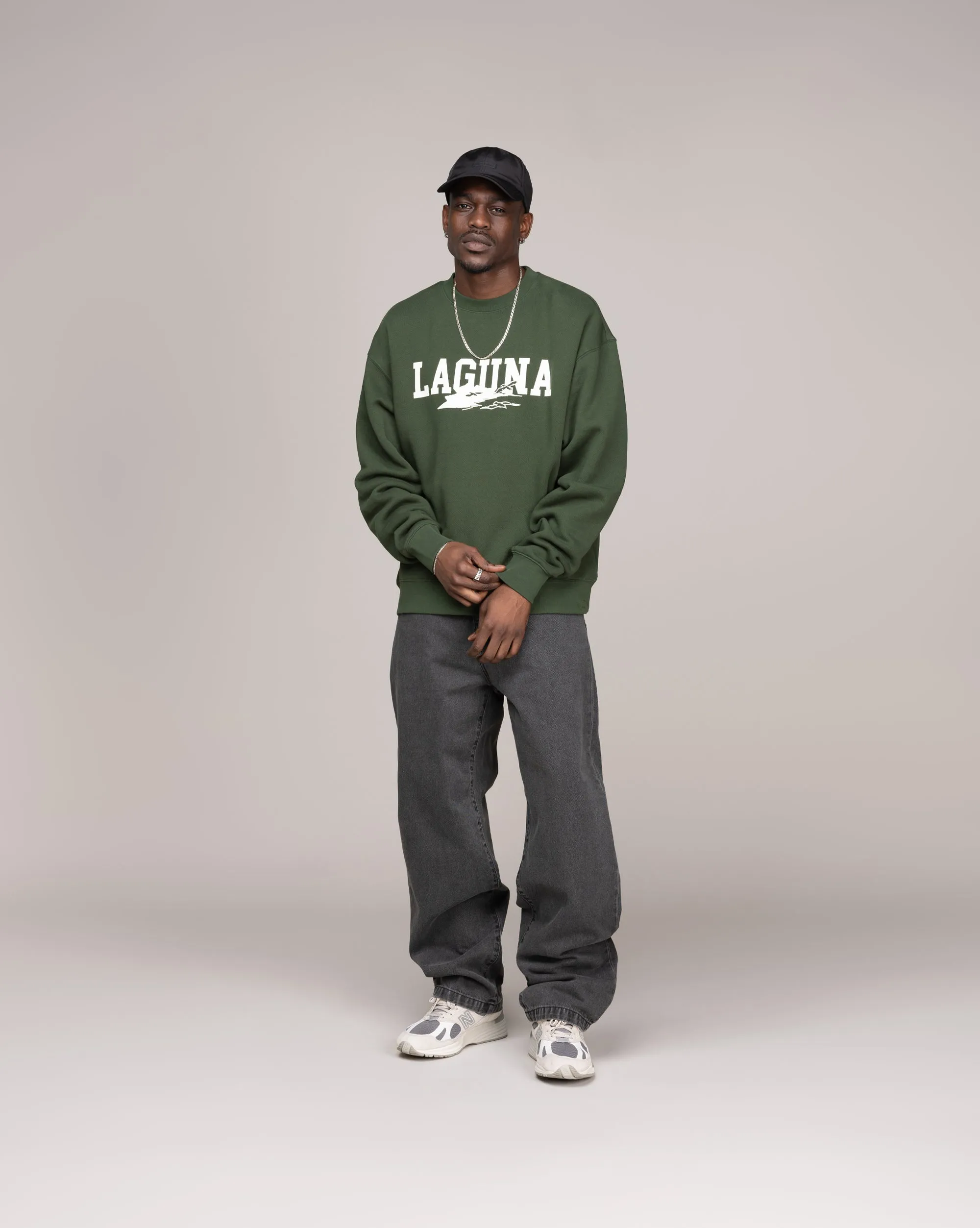 Museum of Peace & Quiet Laguna Crewneck sold by Asphalt Gold product image thumbnail 2