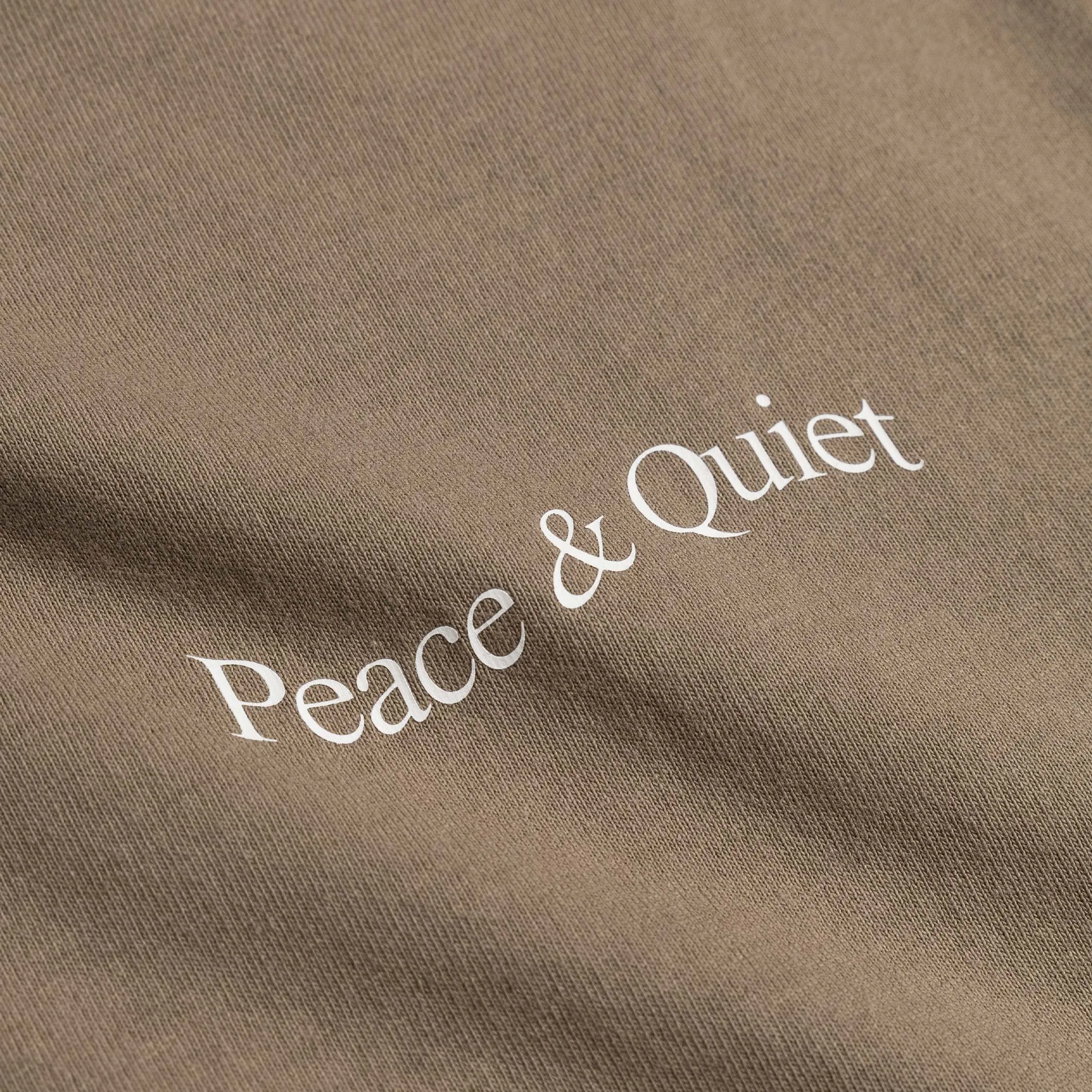 Museum of Peace & Quiet Wordmark T-Shirt sold by Asphalt Gold product image thumbnail 5
