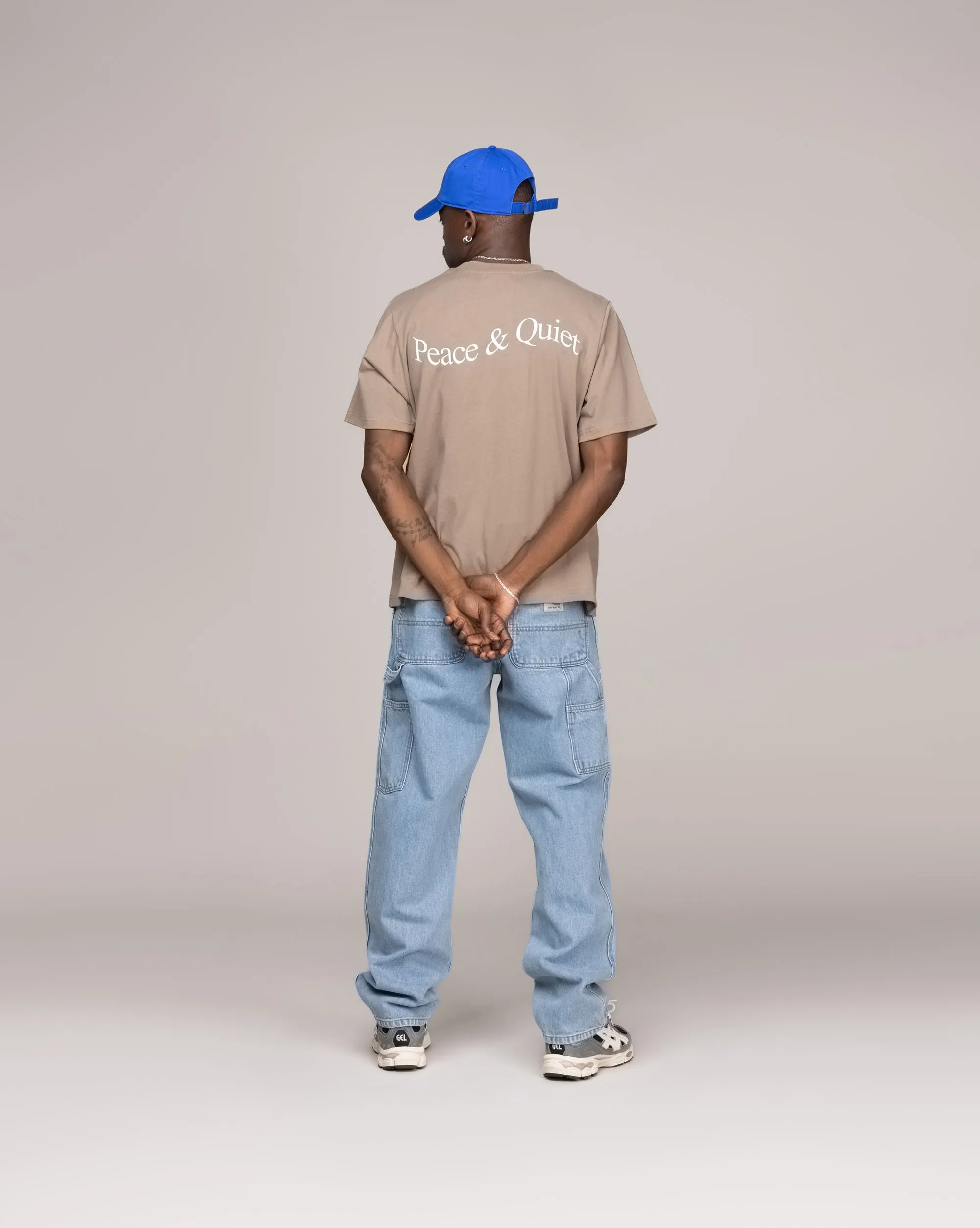 Museum of Peace & Quiet Wordmark T-Shirt sold by Asphalt Gold product image thumbnail 2