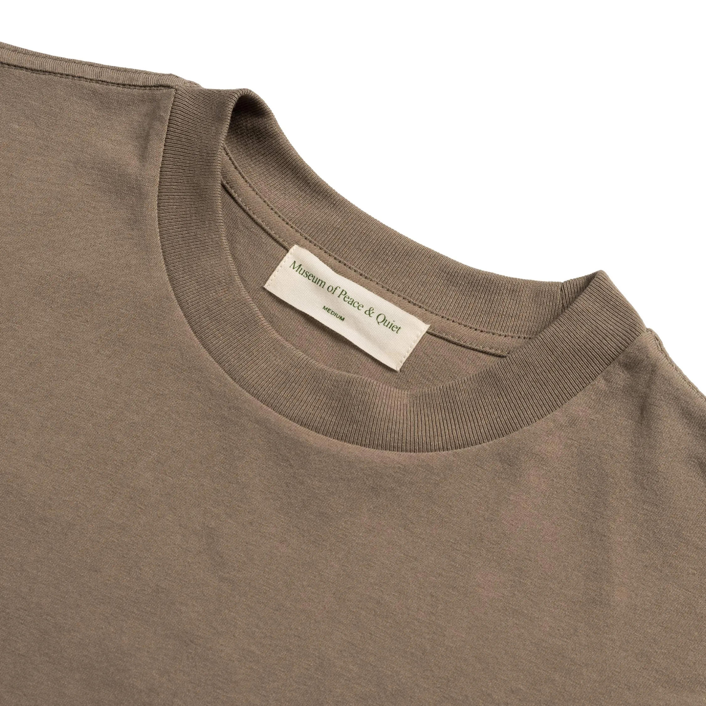 Museum of Peace & Quiet Wordmark T-Shirt sold by Asphalt Gold product image thumbnail 4