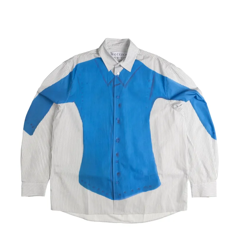 JW Anderson Clay Trompe L'Oeil Print Shirt sold by Asphalt Gold