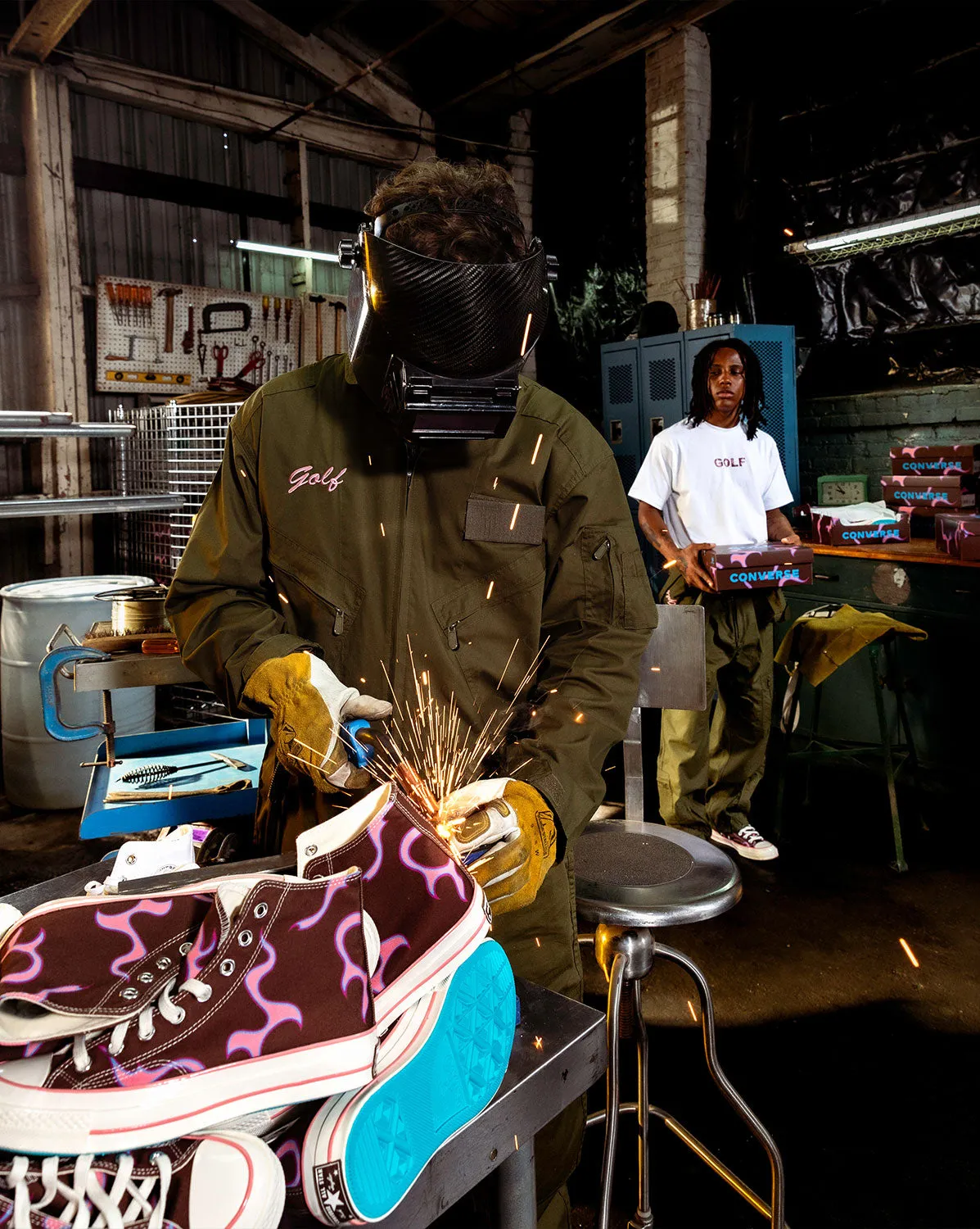 Converse x Golf Wang Chuck Taylor All Star '70 Hi *Flame* sold by Asphalt Gold product image thumbnail 4