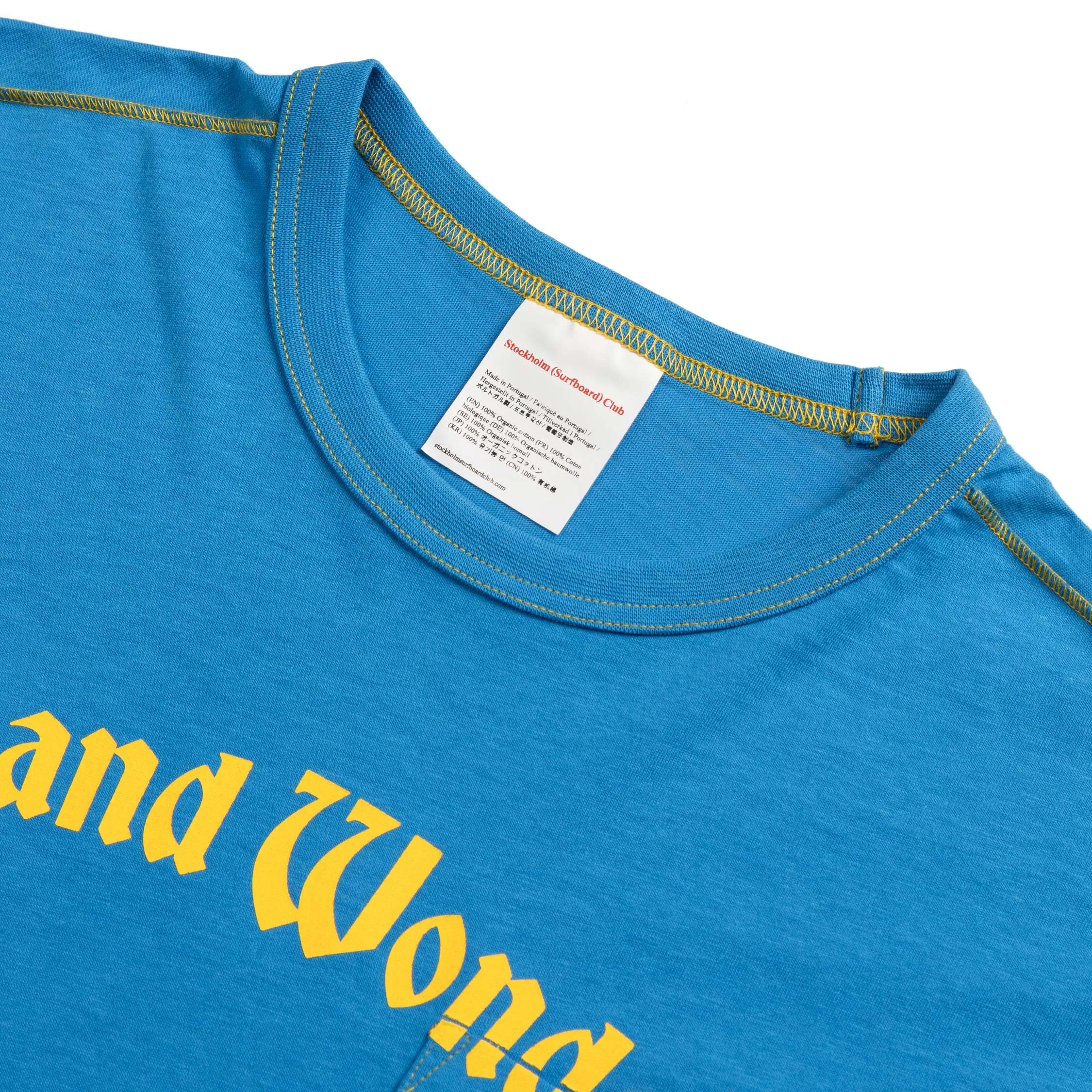 Stockholm Surfboard Club Printed Pocket Box T-shirt sold by Asphalt Gold product image thumbnail 3