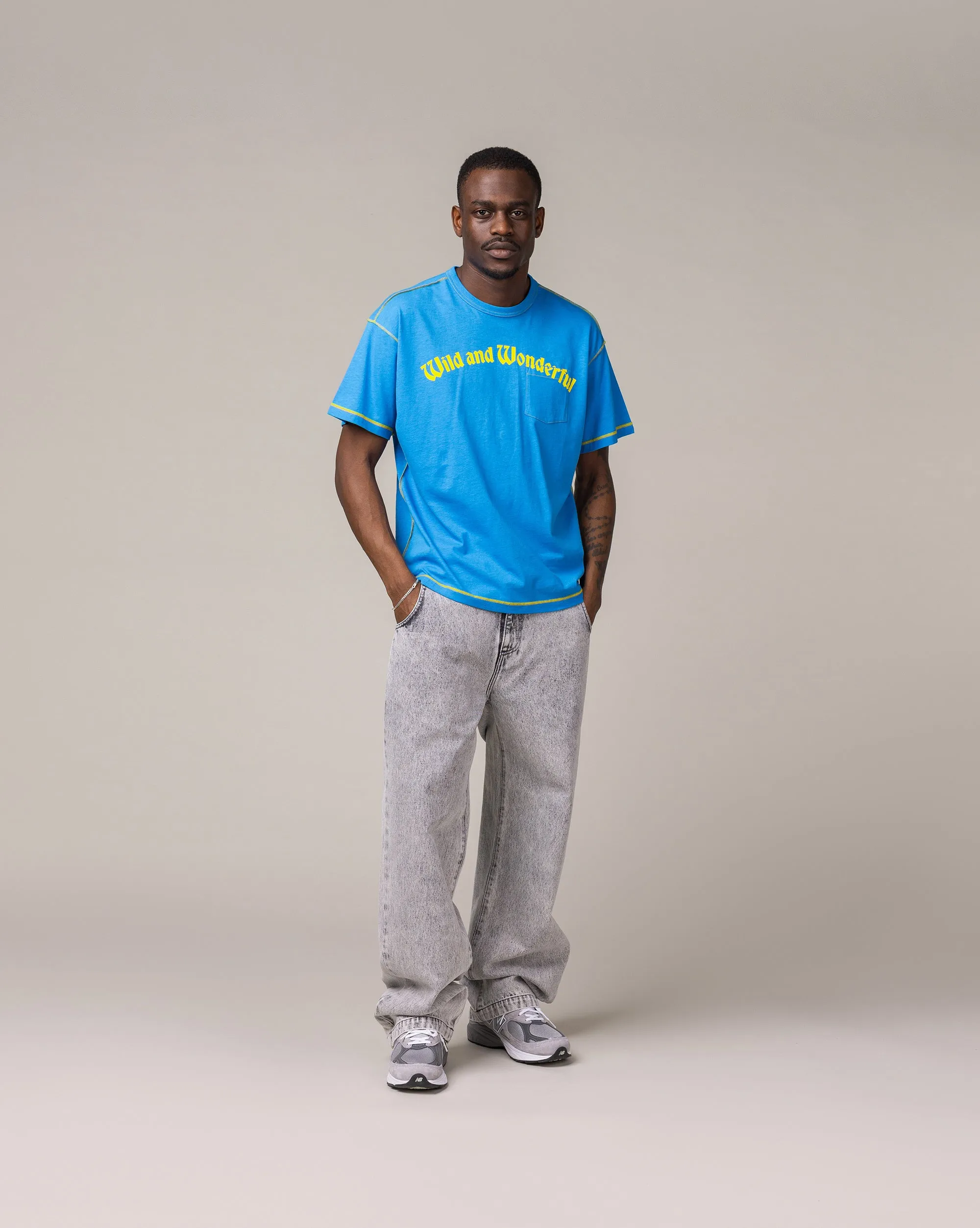 Stockholm Surfboard Club Printed Pocket Box T-shirt sold by Asphalt Gold product image thumbnail 2